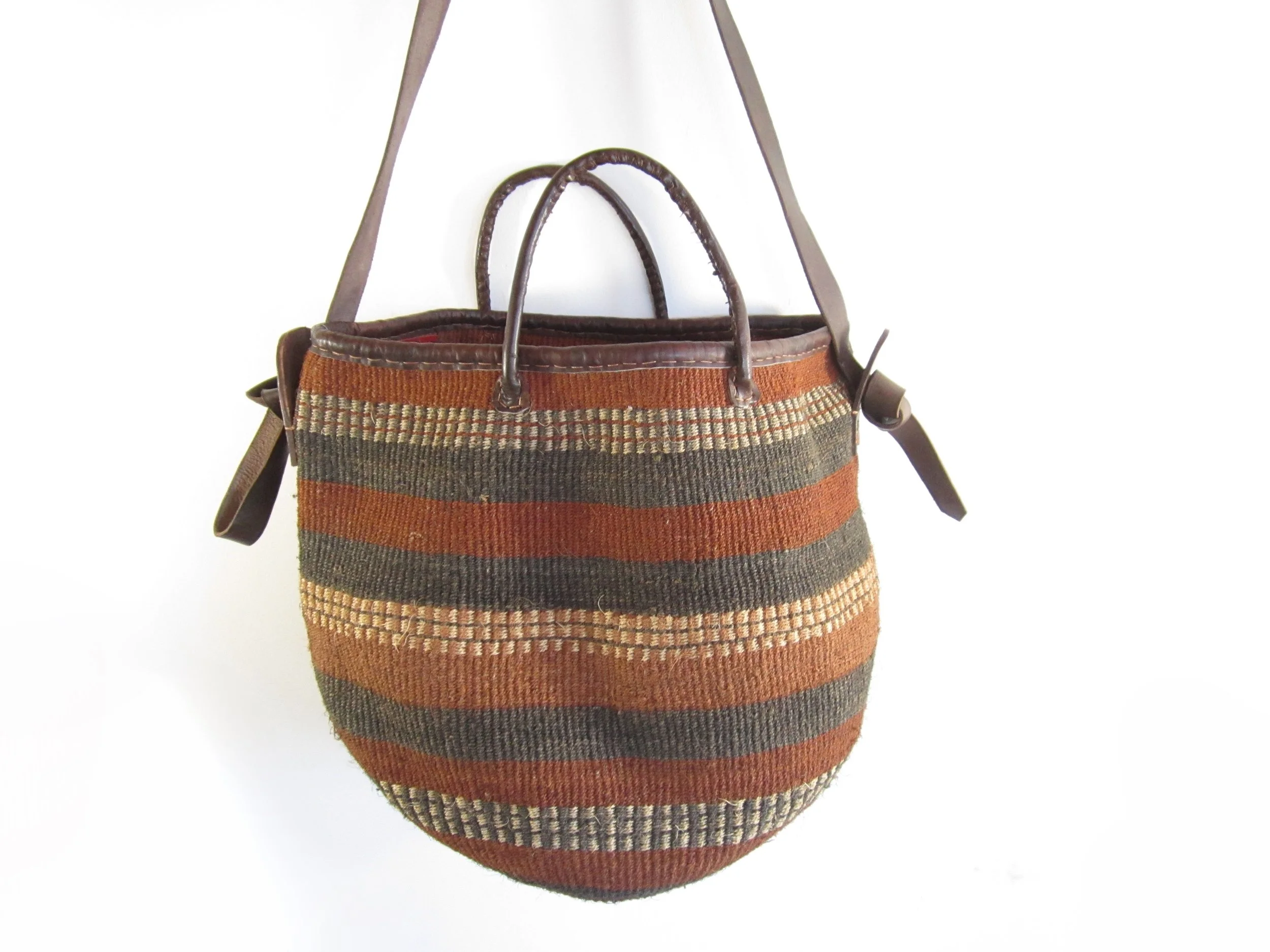 Ikavu Woven Baobab Bag