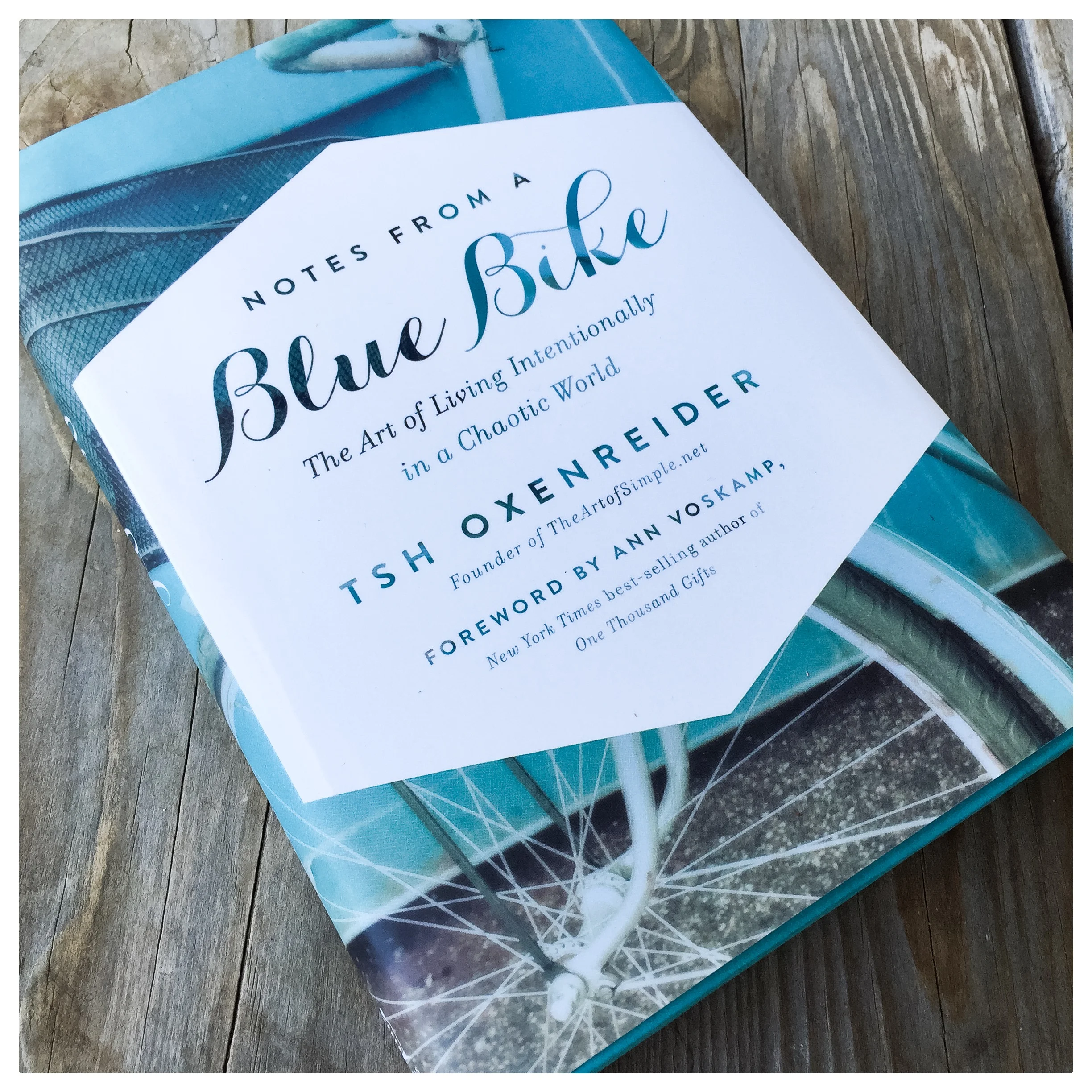 Notes from a Blue Bike has challenged us to slow down and consider what it means to live intentionally. This book is a must read for anyone who sometimes finds the world a bit too chaotic and crazy. 