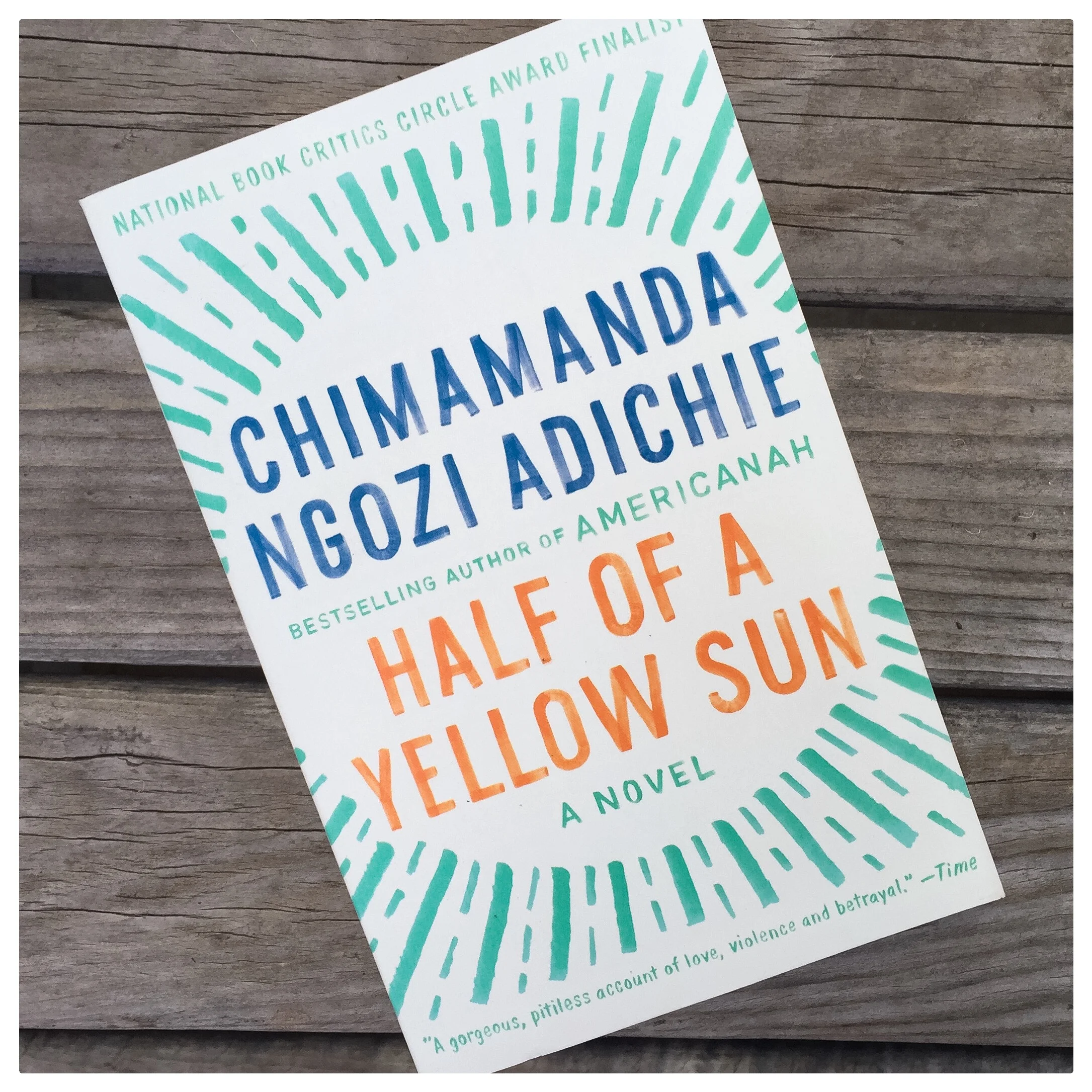 As if you needed another excuse to stay all cozy and warm under your new blanket, Half of a Yellow Sun will give you just that. Another one of our favorite reads! 