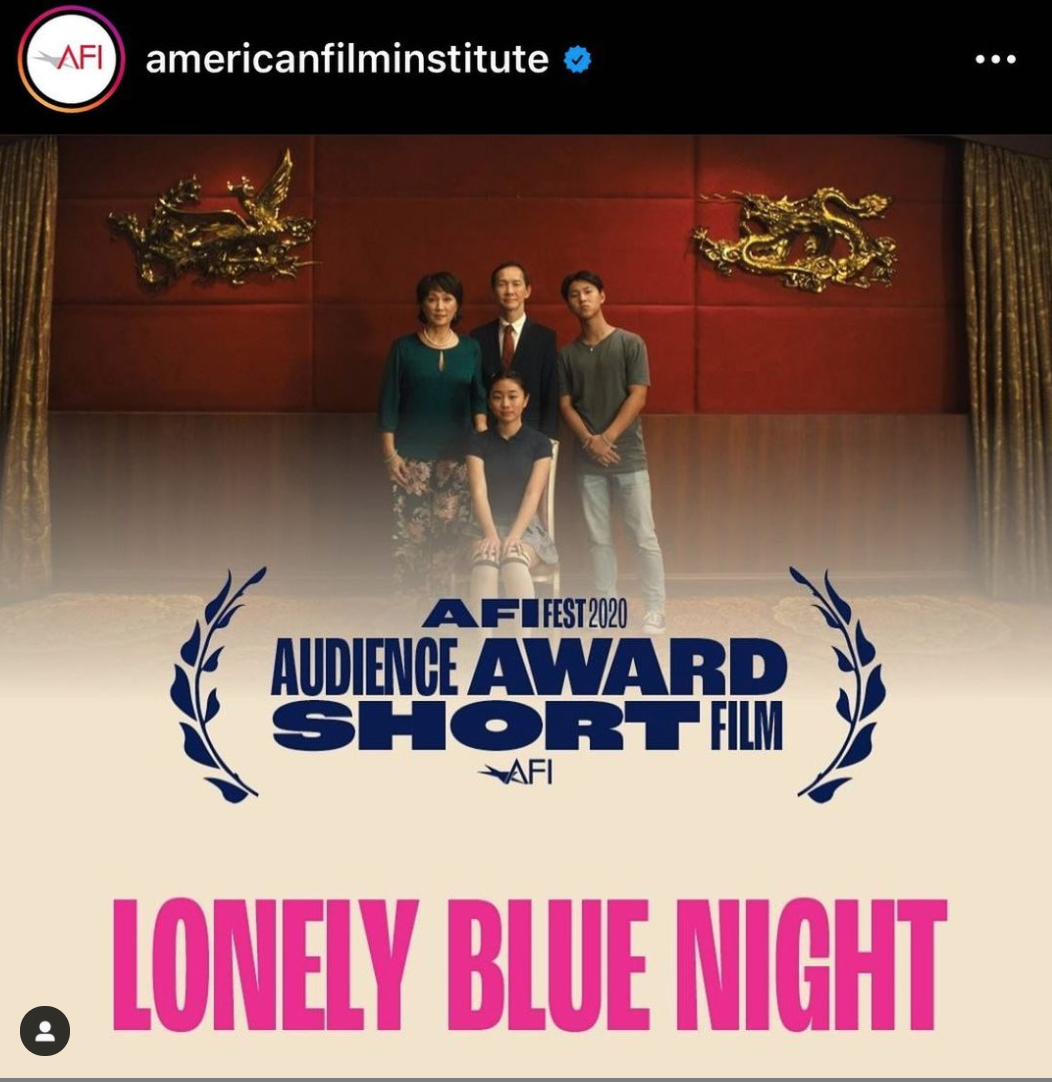 2020 AFI Festival Official Selection & Audience Award Winner