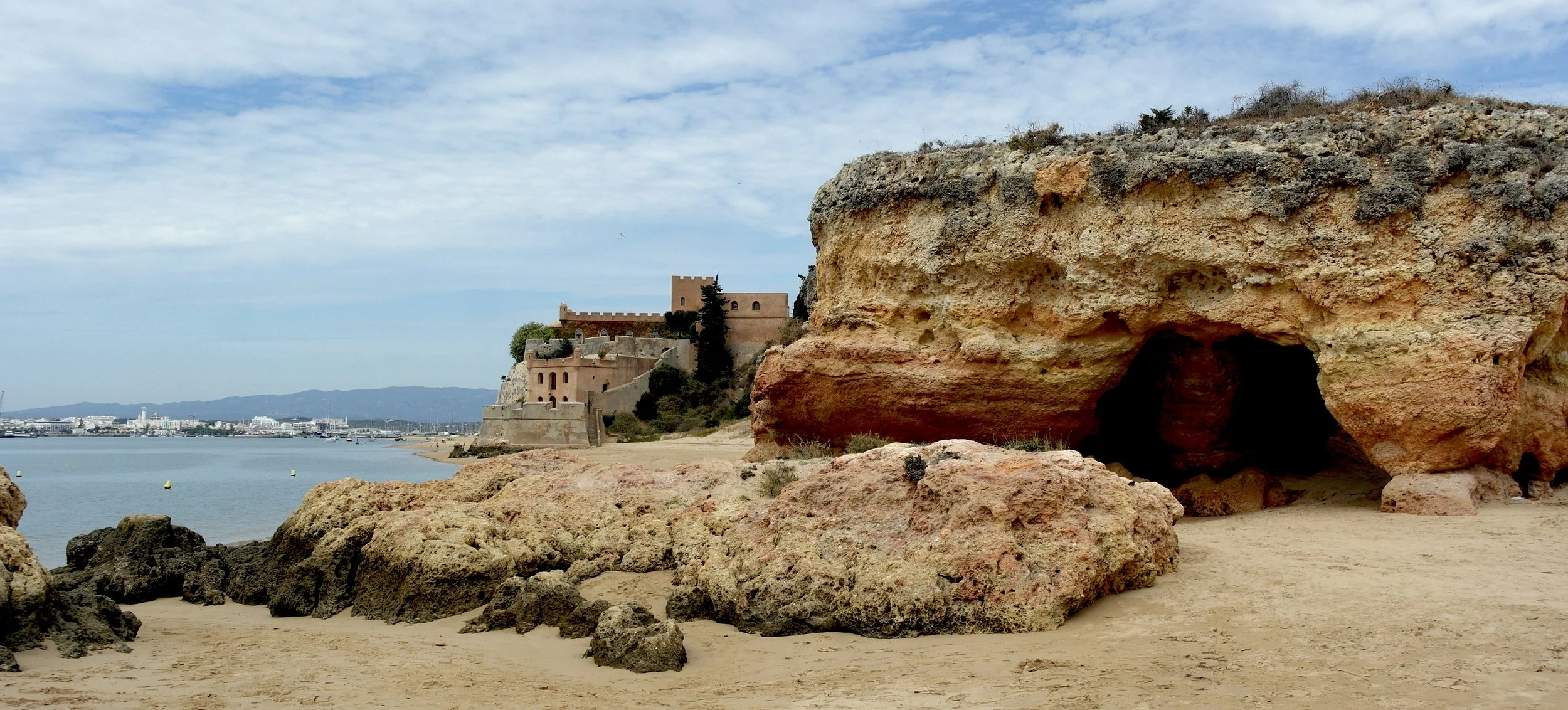 Praia Grande in the Southern Algarve