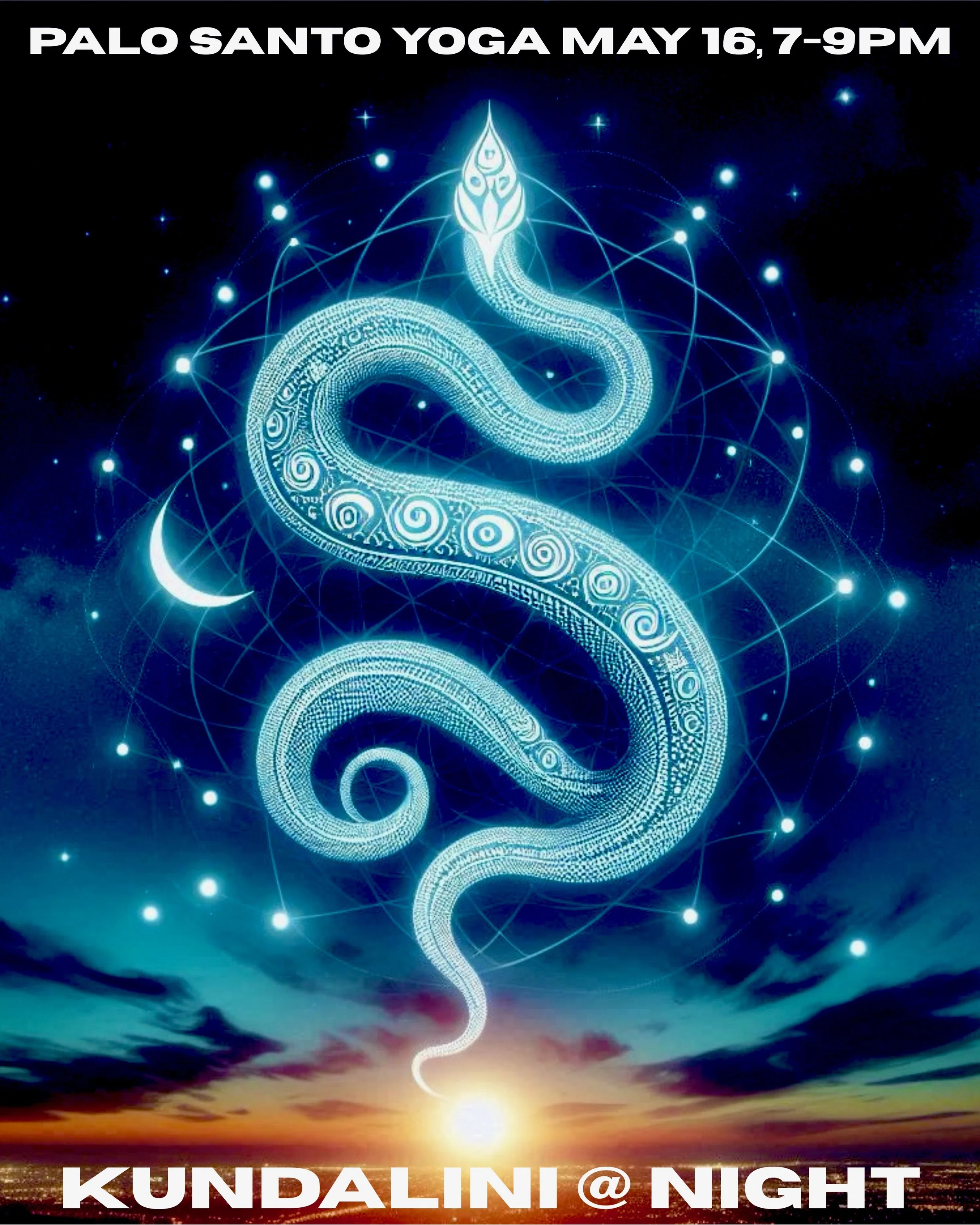 Psychedelic Kundalini at Night!