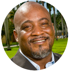Desmond Meade is a formerly homeless returning citizen who overcame many obstacles to eventually become the former State Director for Florida Live Free Campaign, President of the Florida Rights Restoration Coalition (FRRC), Chair of Floridians for a Fair Democracy, Chair of the Florida Coalition on Black Civic Participation’s Black Men’s Roundtable, and a graduate of Florida International University College of Law. Full bio >>