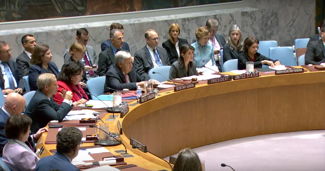 John Pendergast Briefs UN Security Council