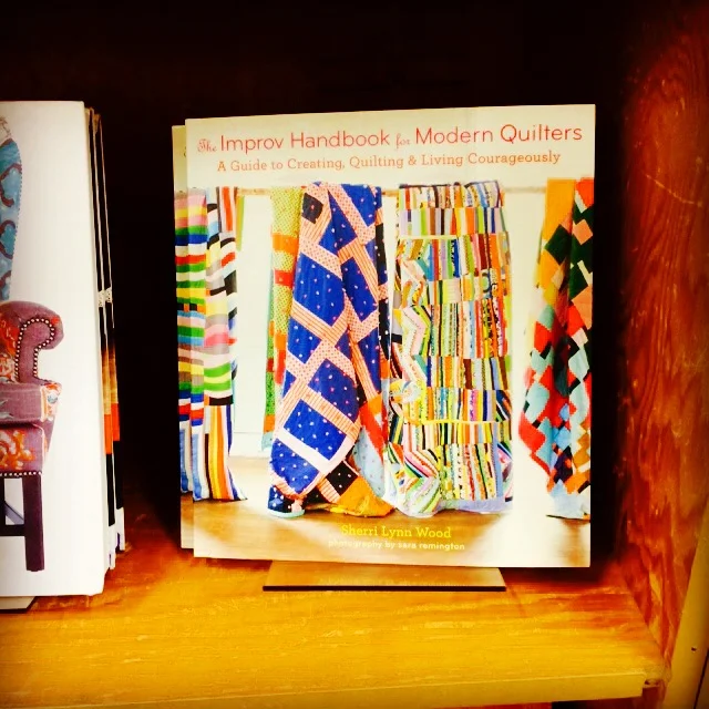 I picked up this book at Powell's. It's a great one! Marion has a quilt in it!