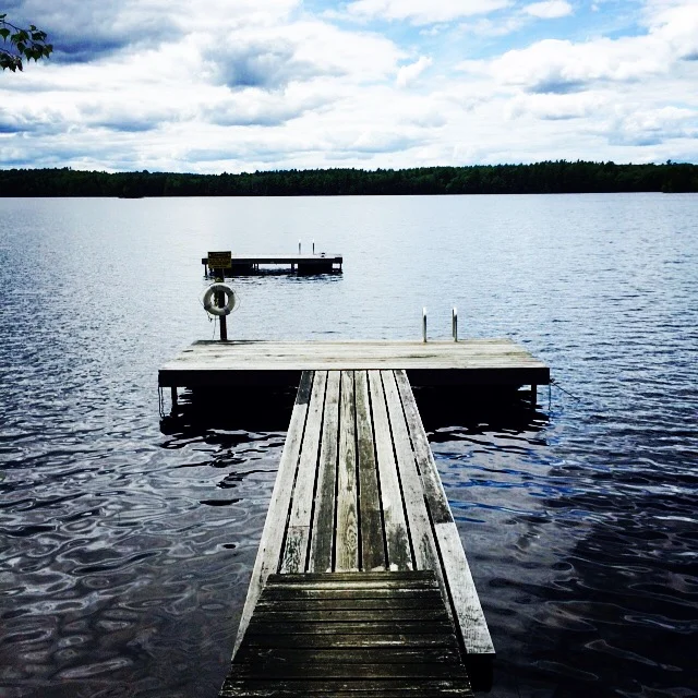 Another quiet moment on the lake after lunch.