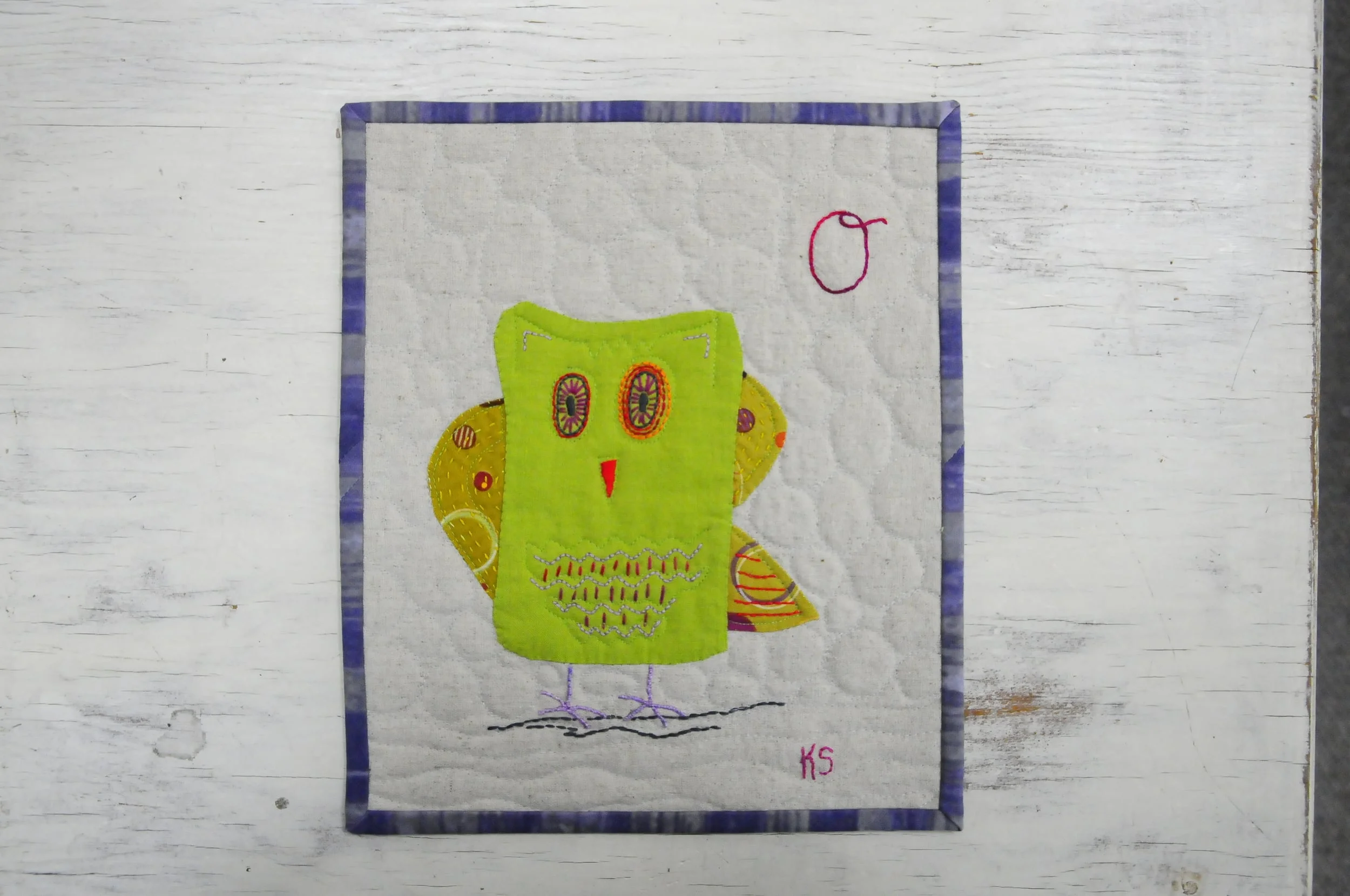 O is for Optimistic Owl