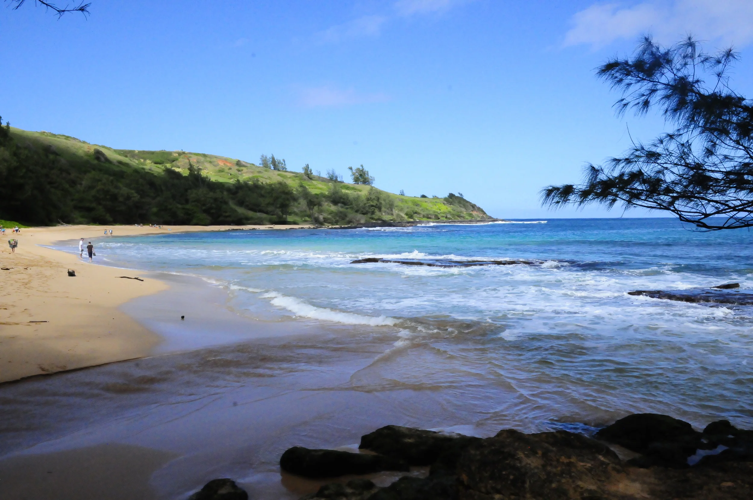Moloa'a Beach