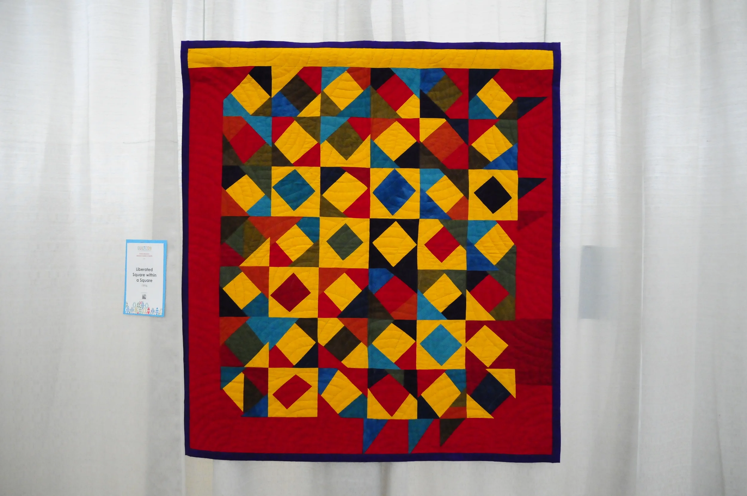 Liberated Square within a Square by Gwen Marston