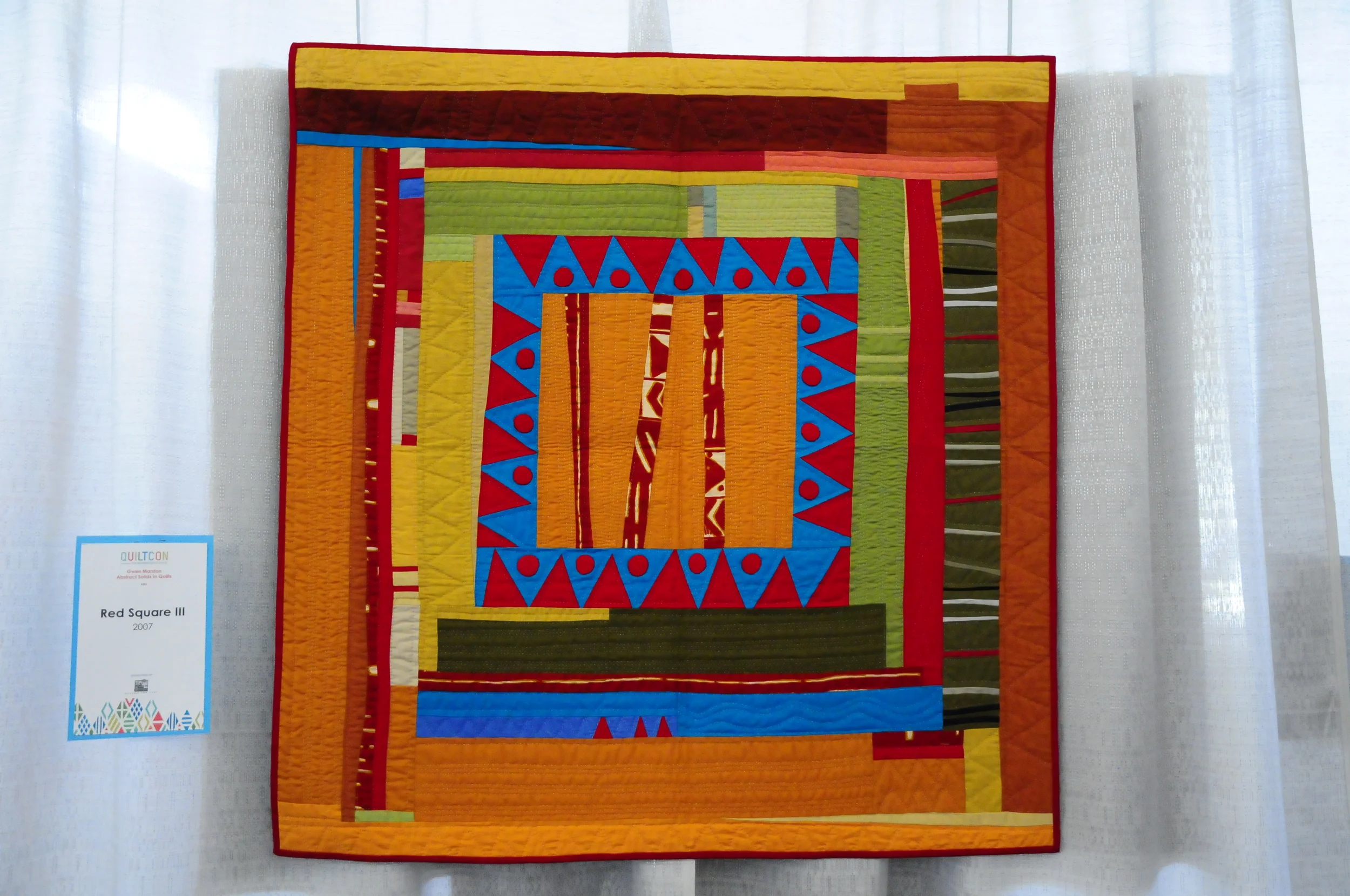 Red Square III by Gwen Marston
