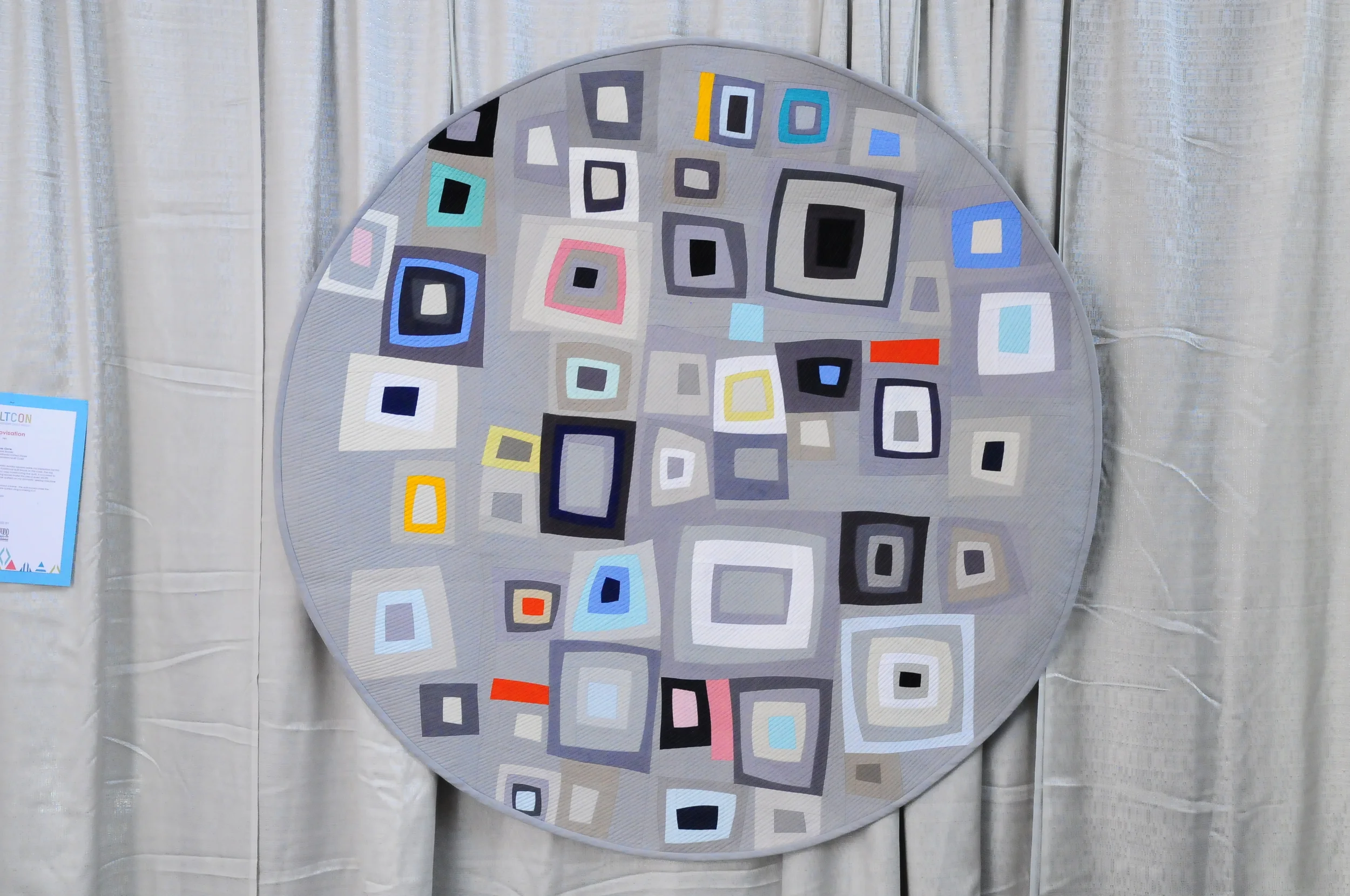 Gray Circle by Serena Brooks