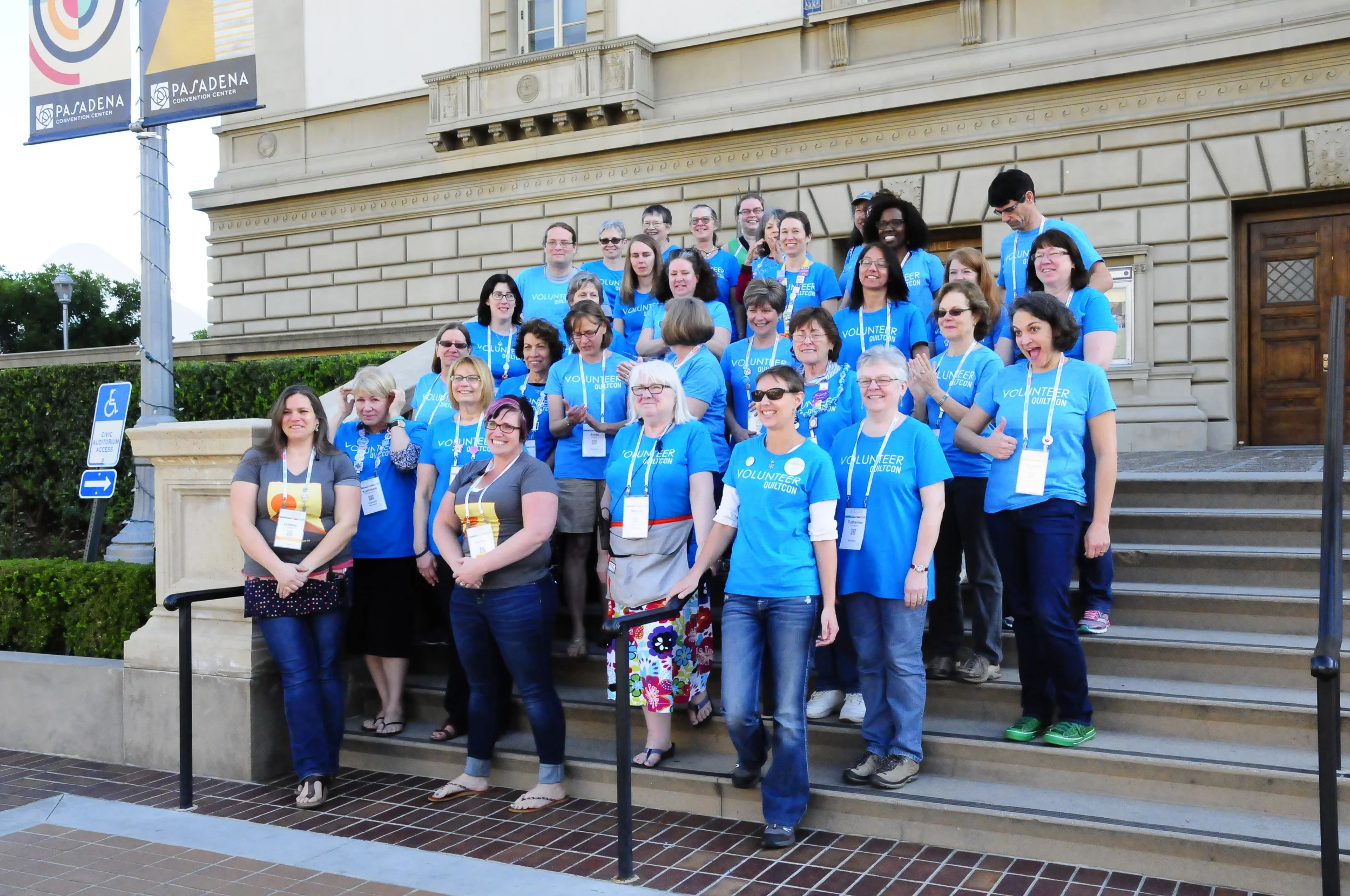 QuiltCon volunteers