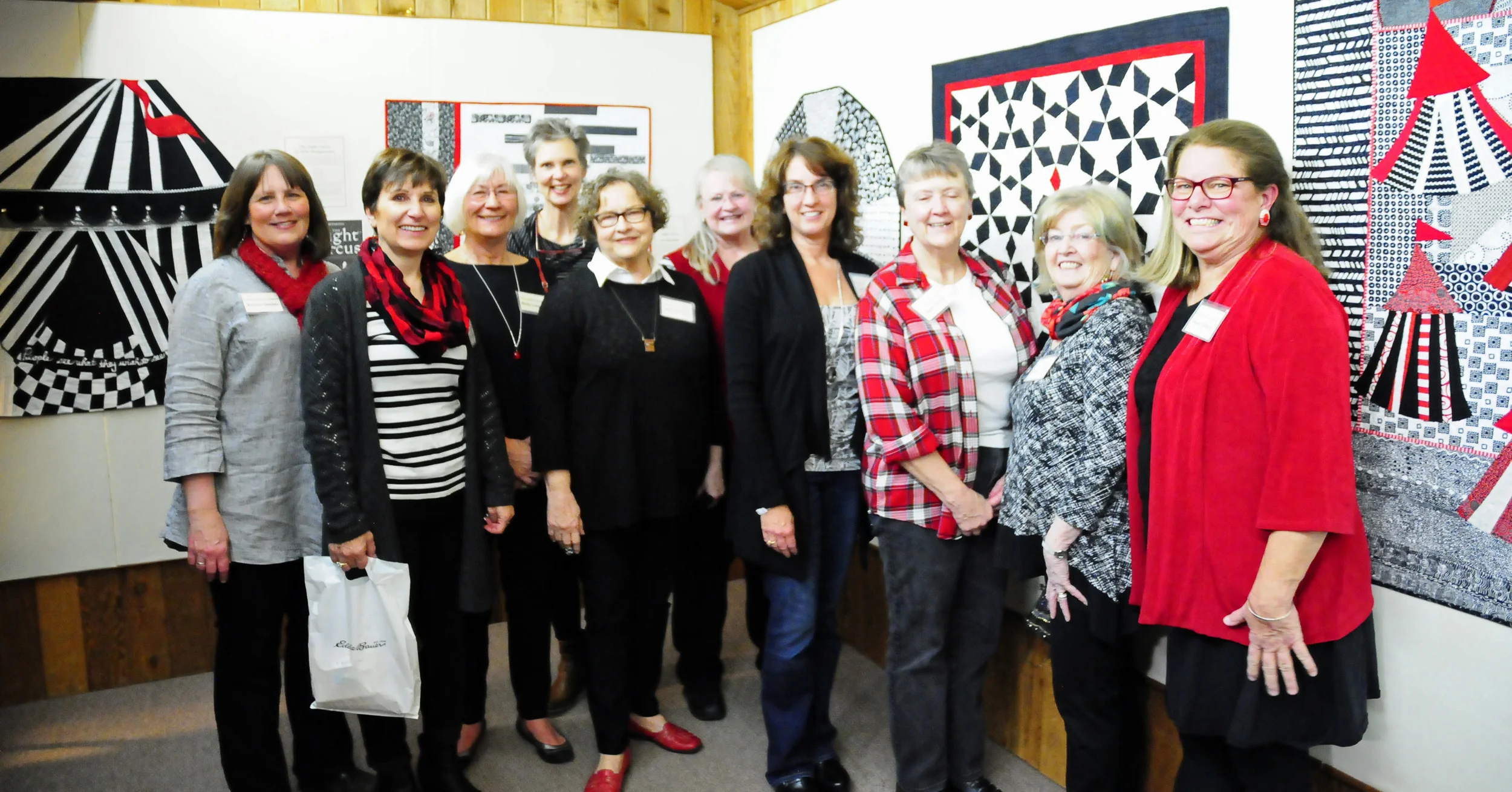 The Undercover Quilters and Marilyn of QuiltWorks