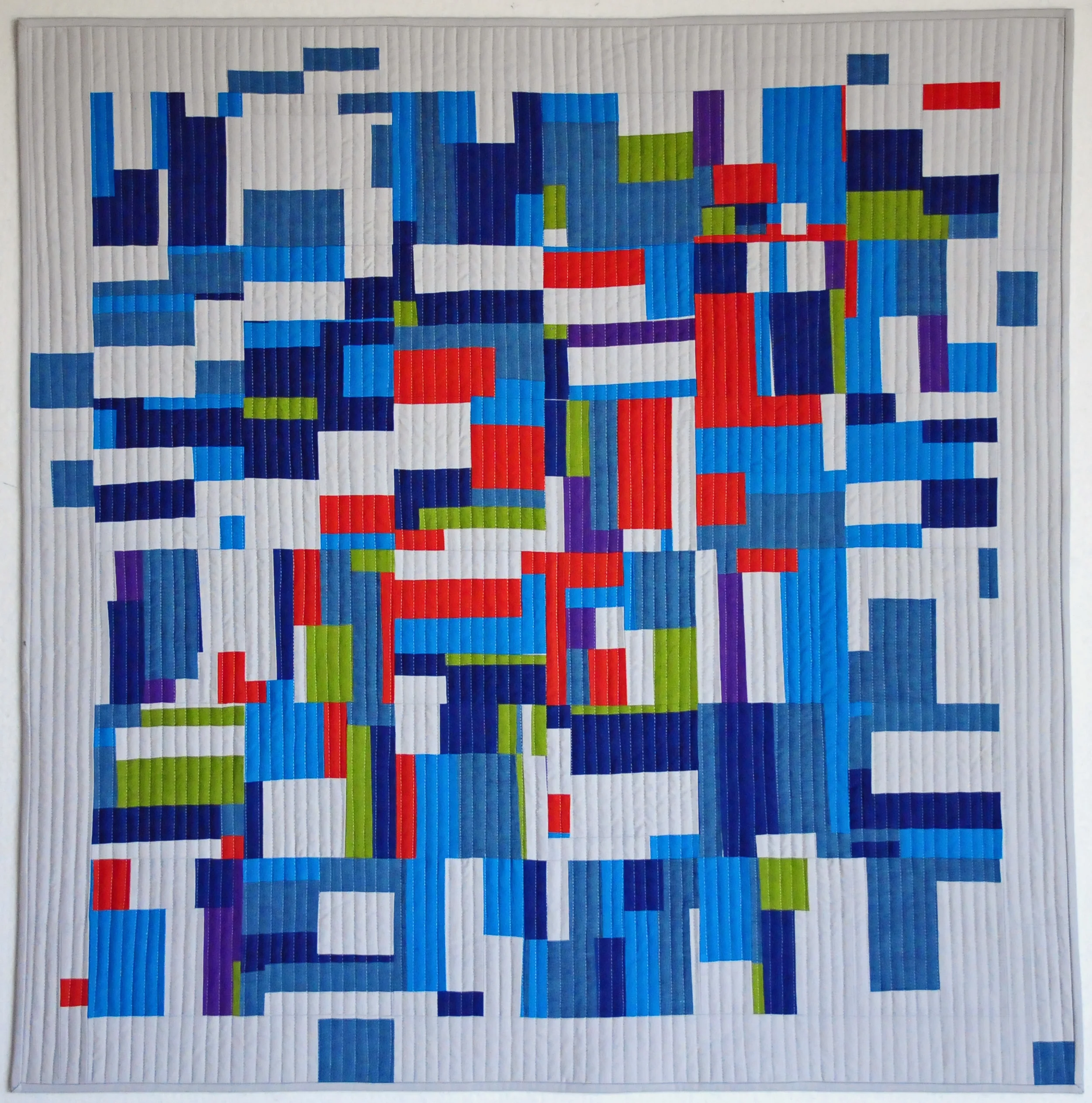 Rock the Block, 39" x 39"
