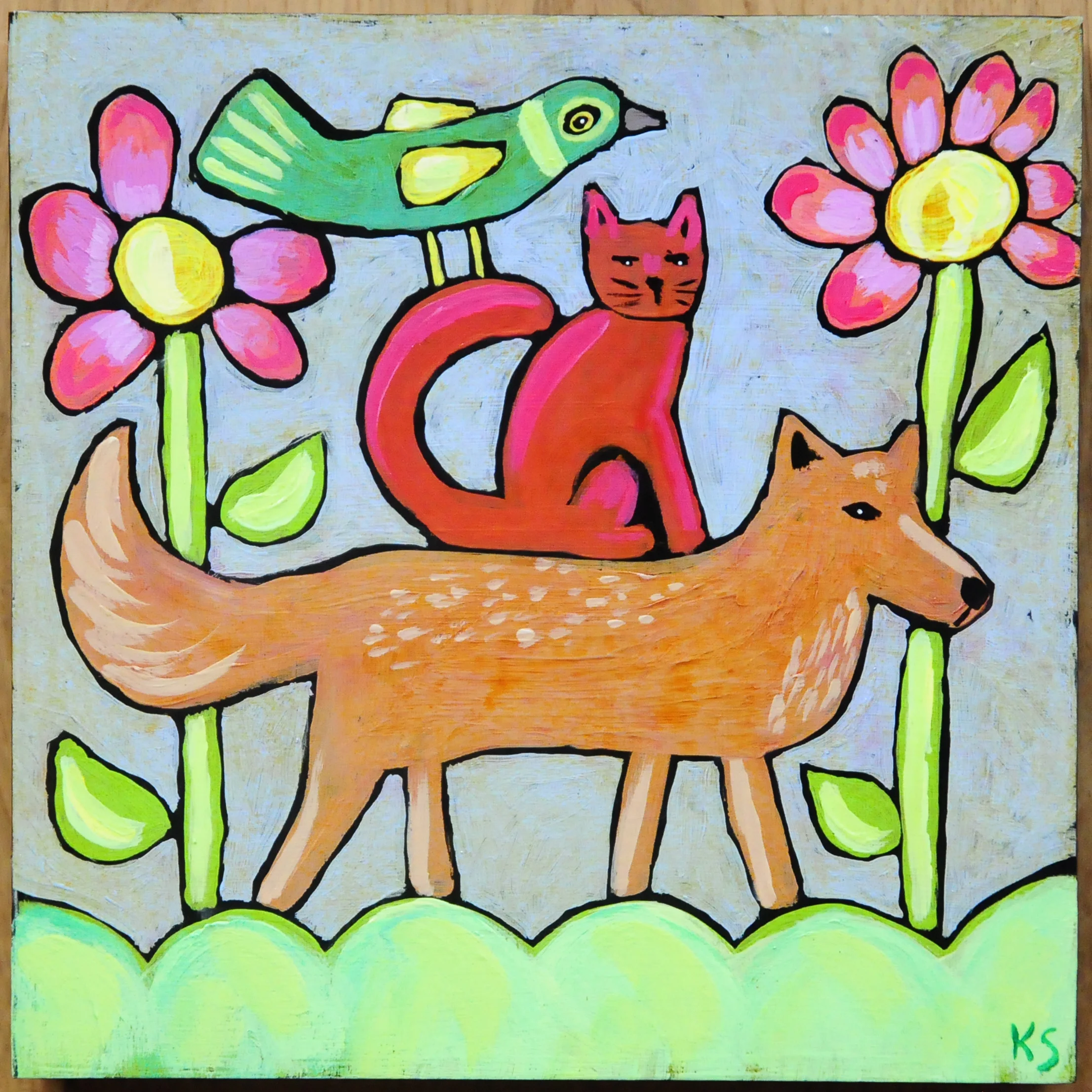Friends in the Garden