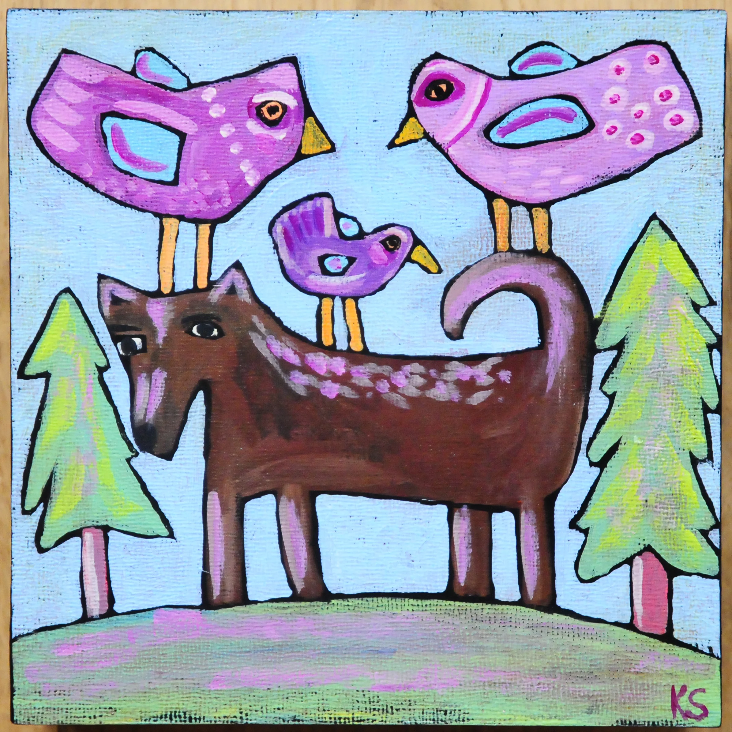 Brown Dog and Friends
