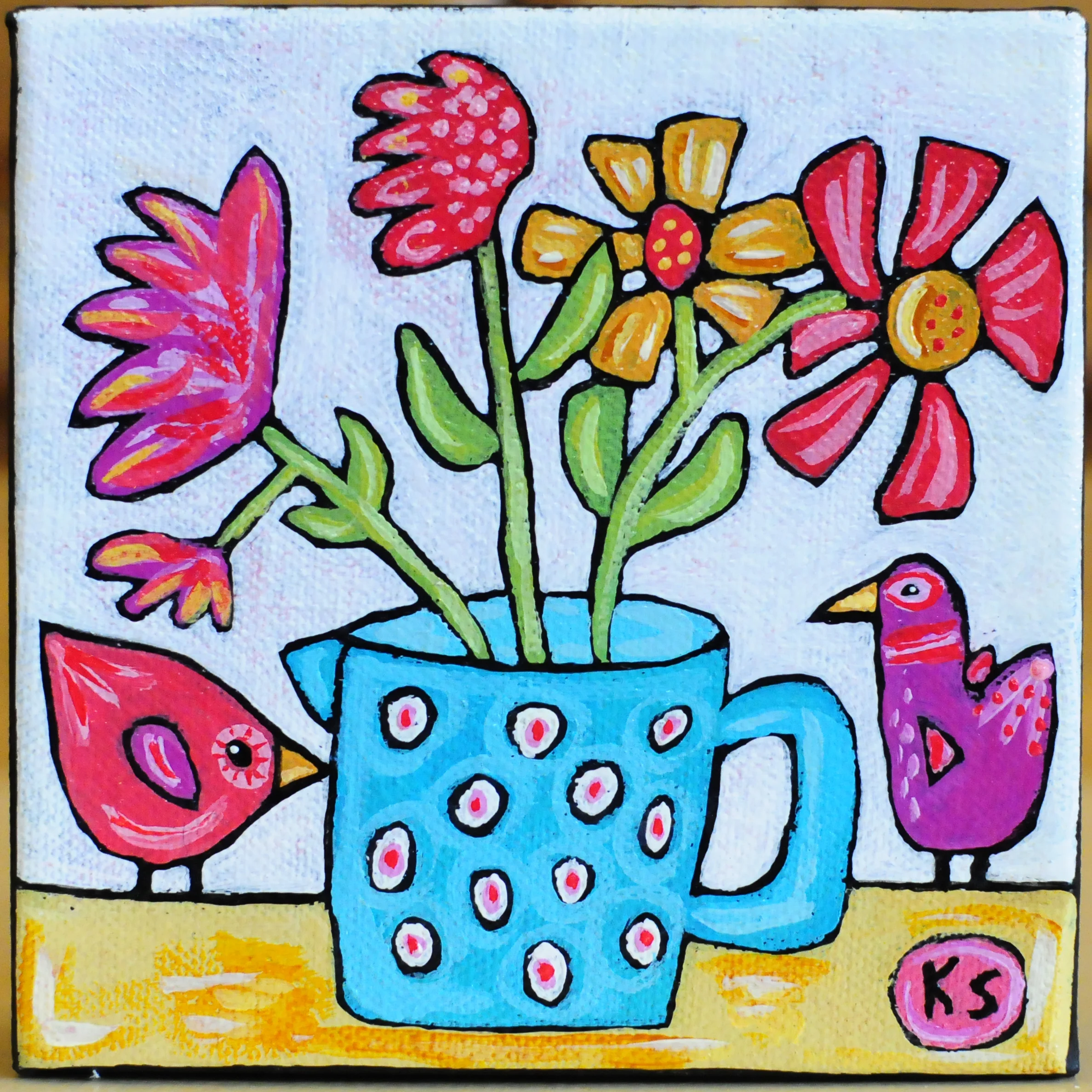 Blue Pitcher