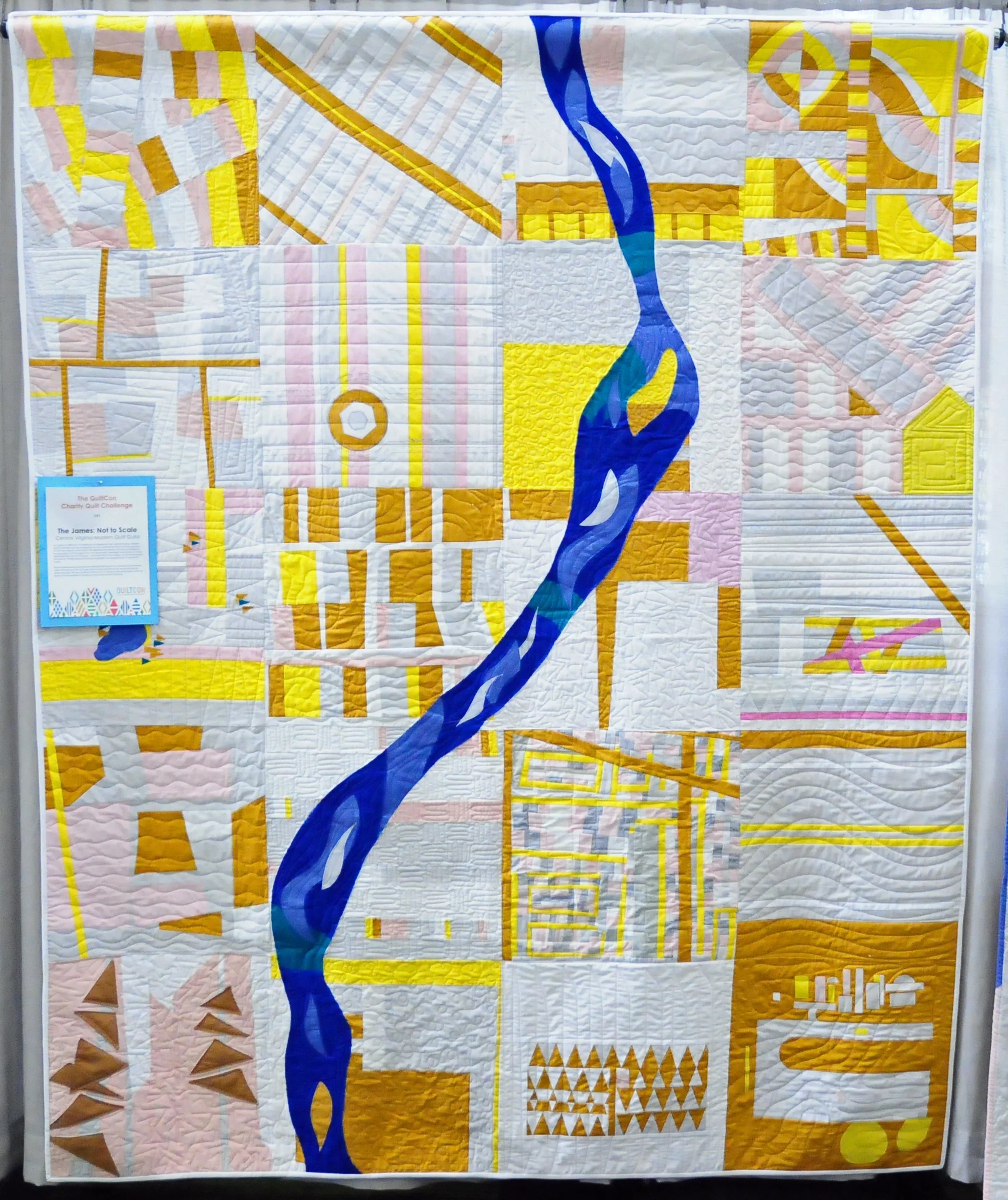 The James: Not to Scale, Central Virginia MQG