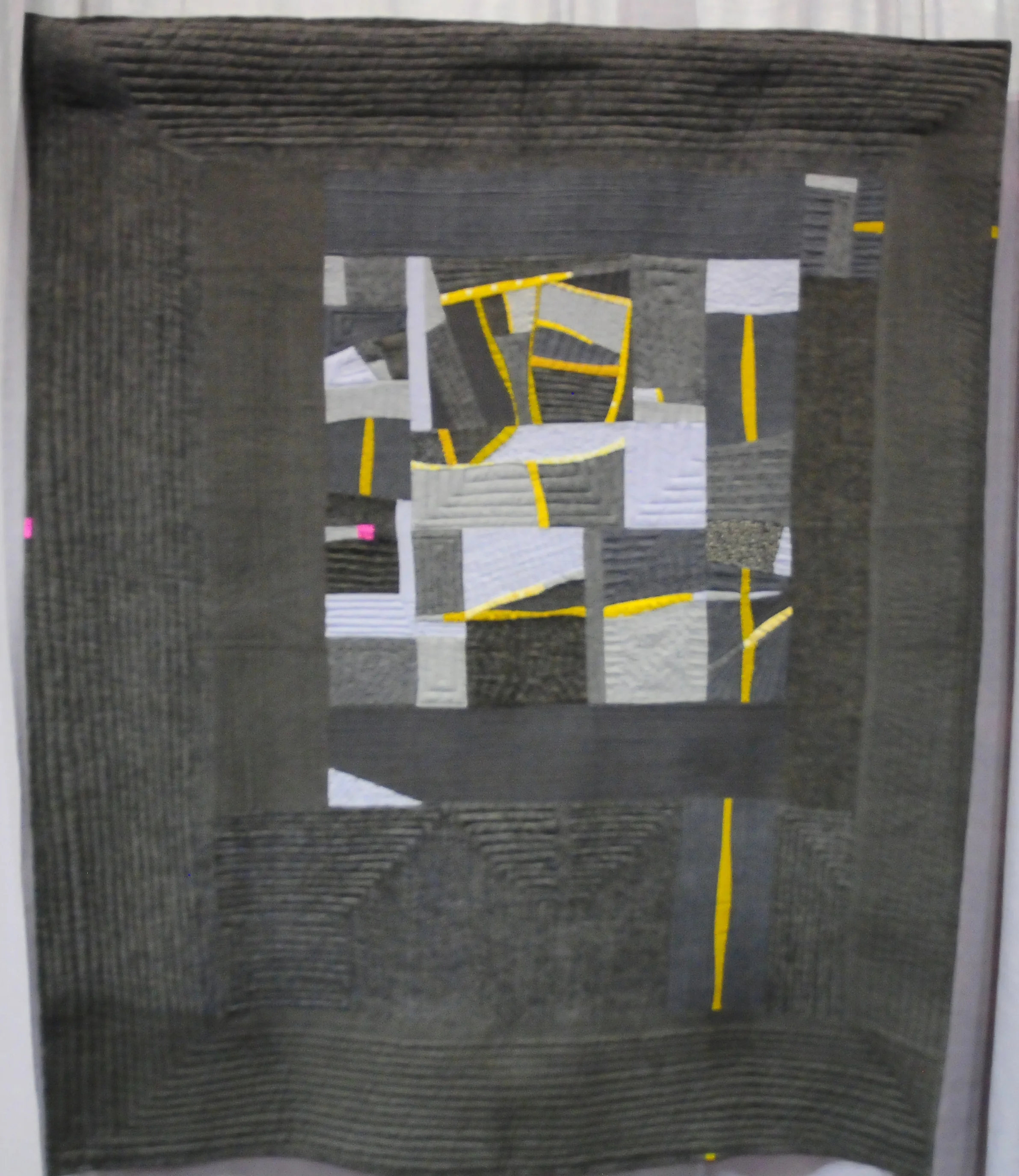 Canary Meets Gold Mine by Stephanie Ruyle ( @spontaneousthreads ), First Place in Handwork