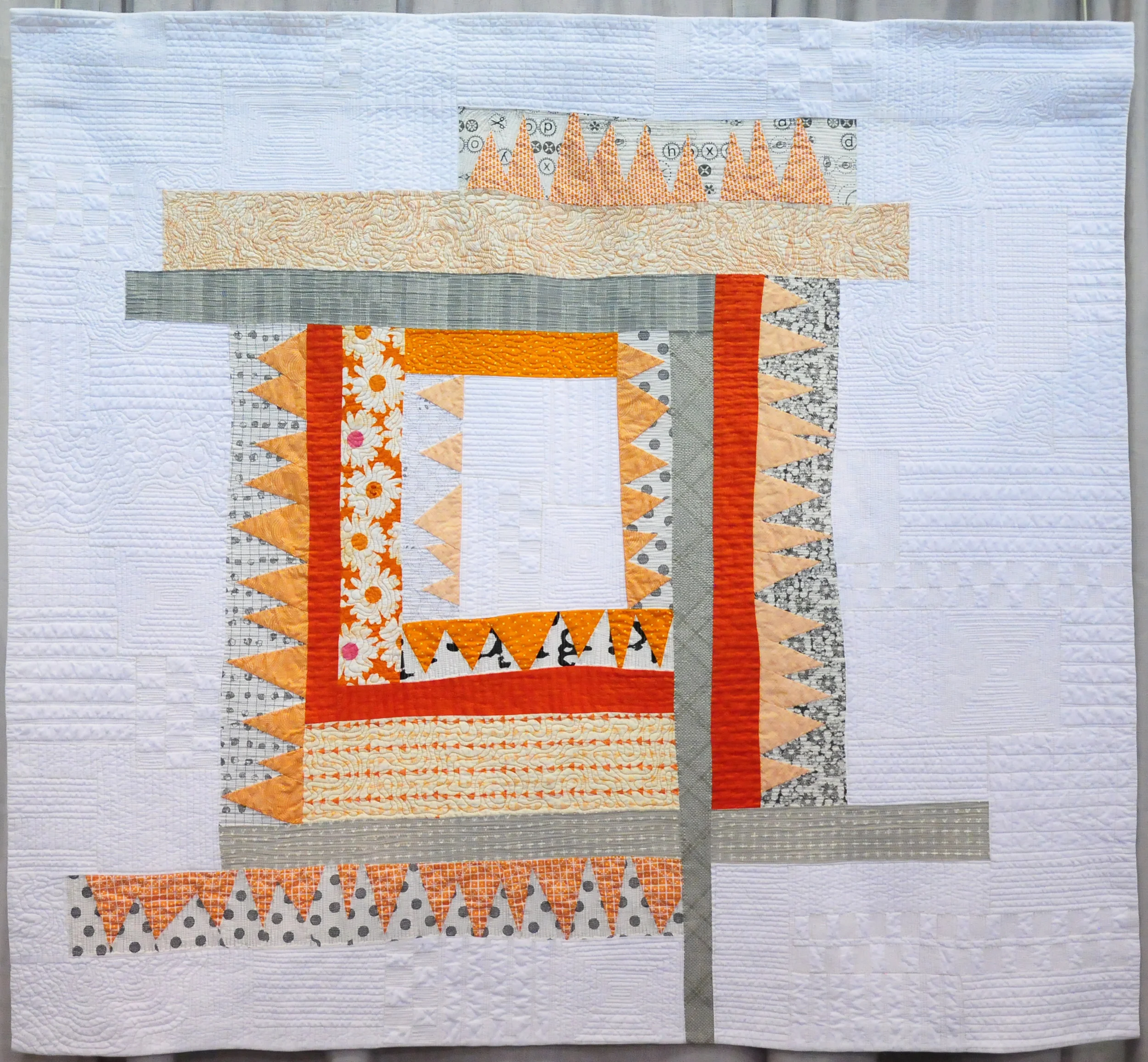 Imp by Leanne Chahley ( @shecanquilt ) (detail below)
