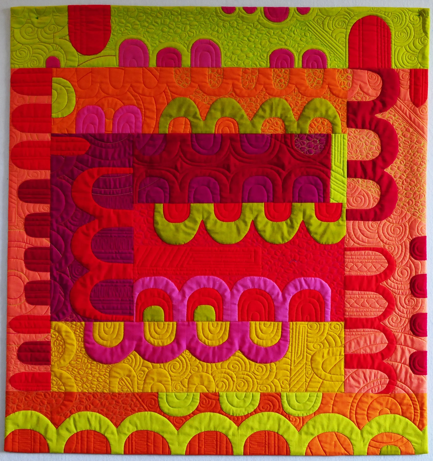 Arches and Tunnels (35" x 37")