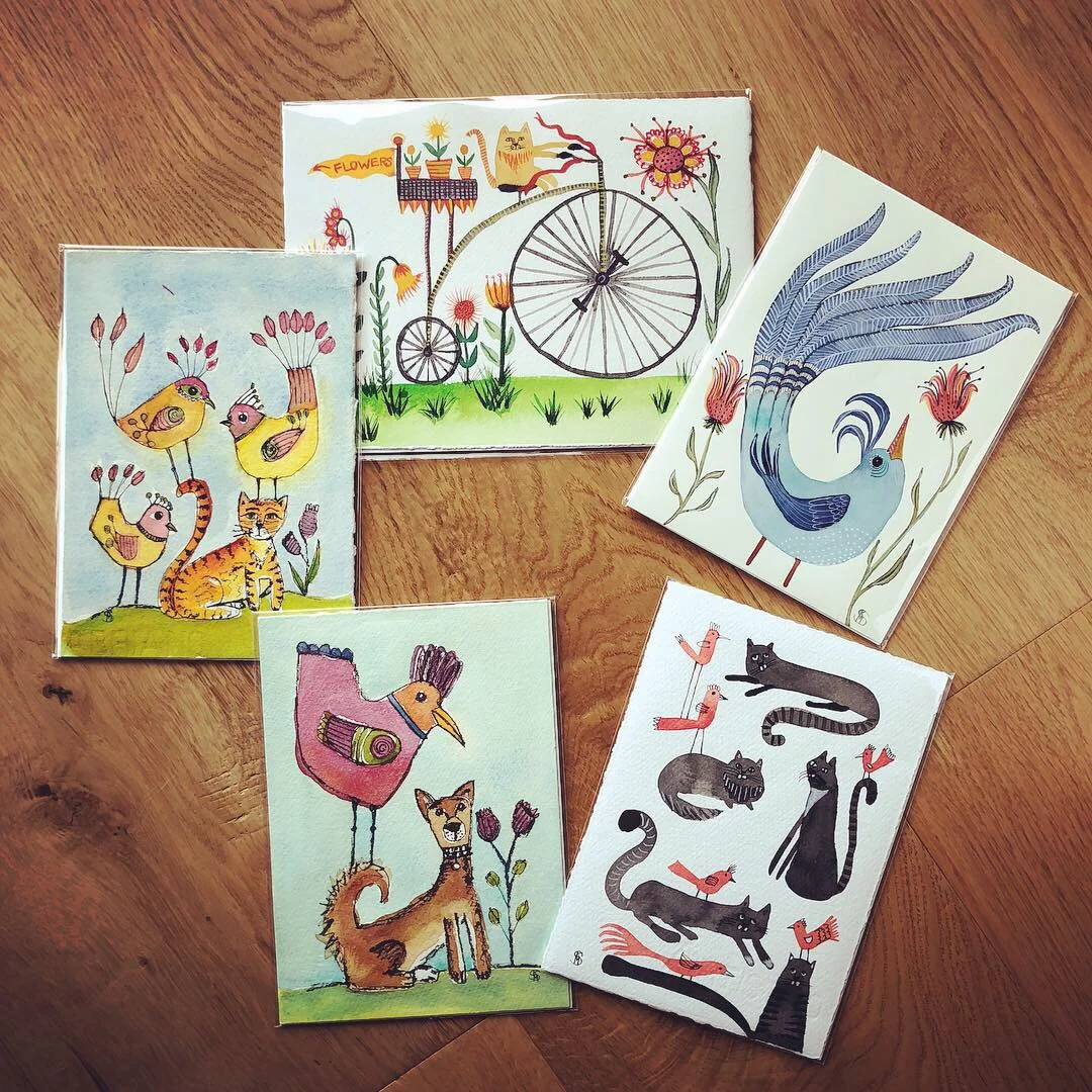 Original watercolor art