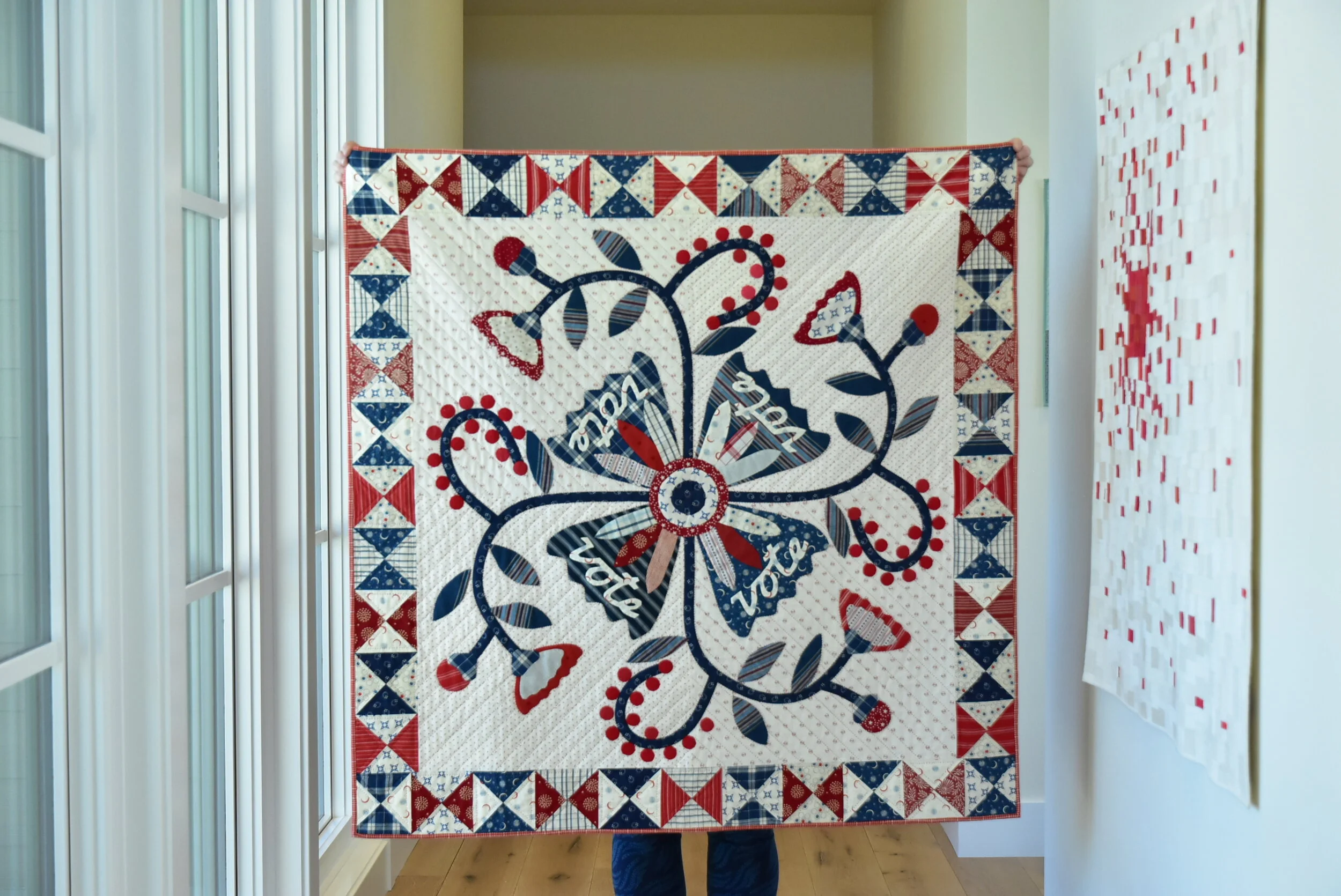 VOTE Quilt — Kristin Shields