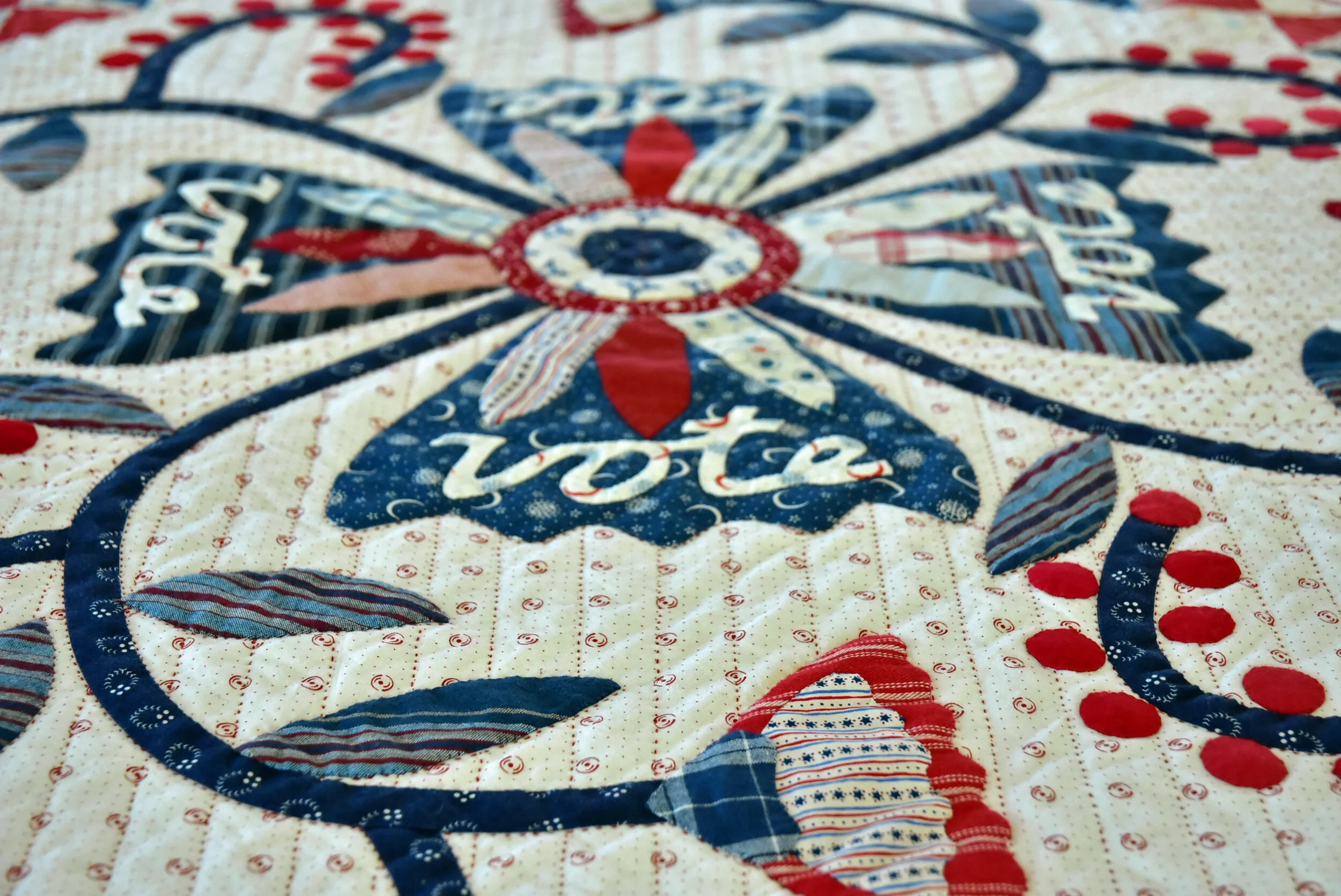 VOTE Quilt — Kristin Shields