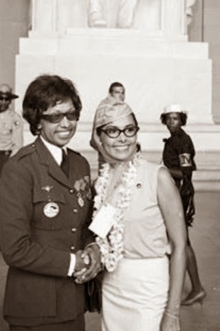 Josephine Baker with Lena Horne at The March on Washington