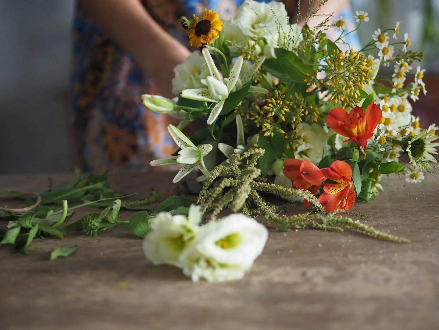 北海道的金黃稻田花材包（AUGUST. 2021) 