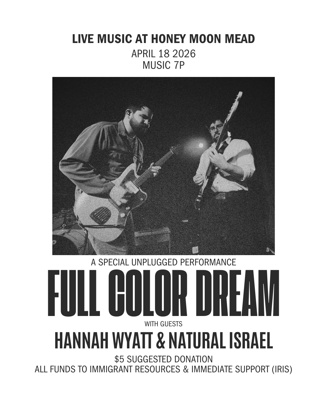 Full Color Dream, Hannah Wyatt, Natural &amp; the Bellfounders