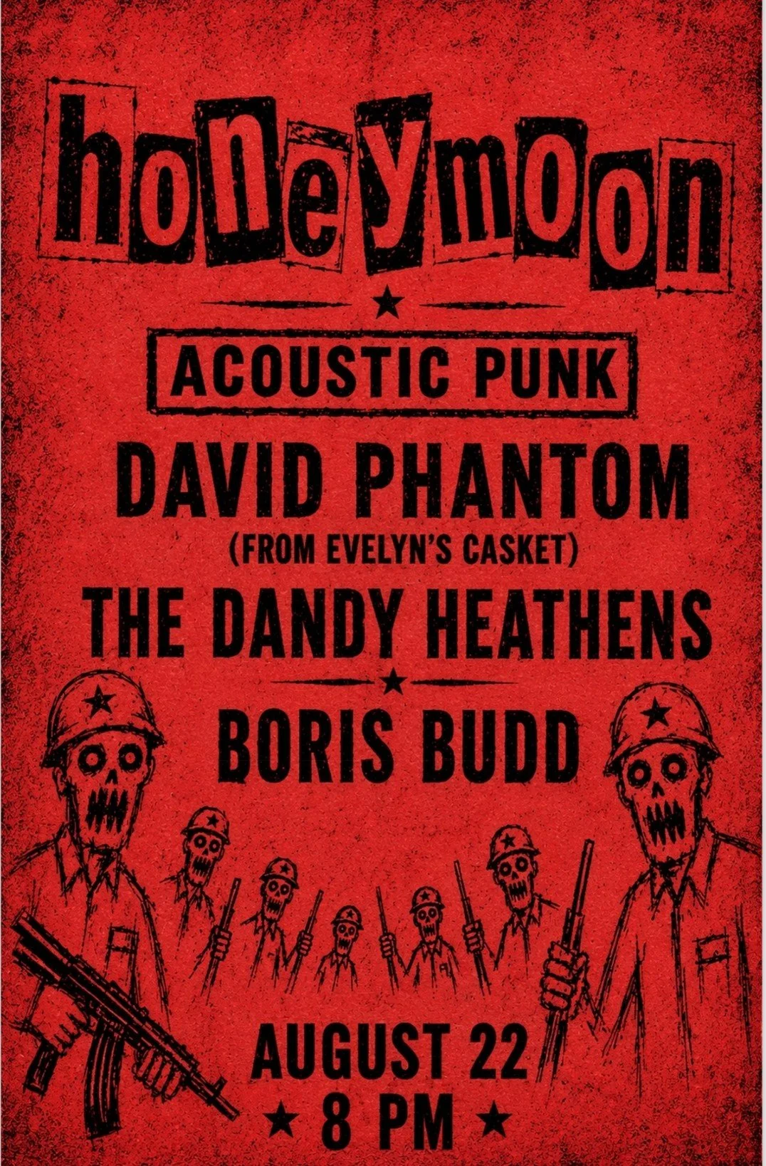 Boris Budd, David Phantom &amp; the Dandy Heathens