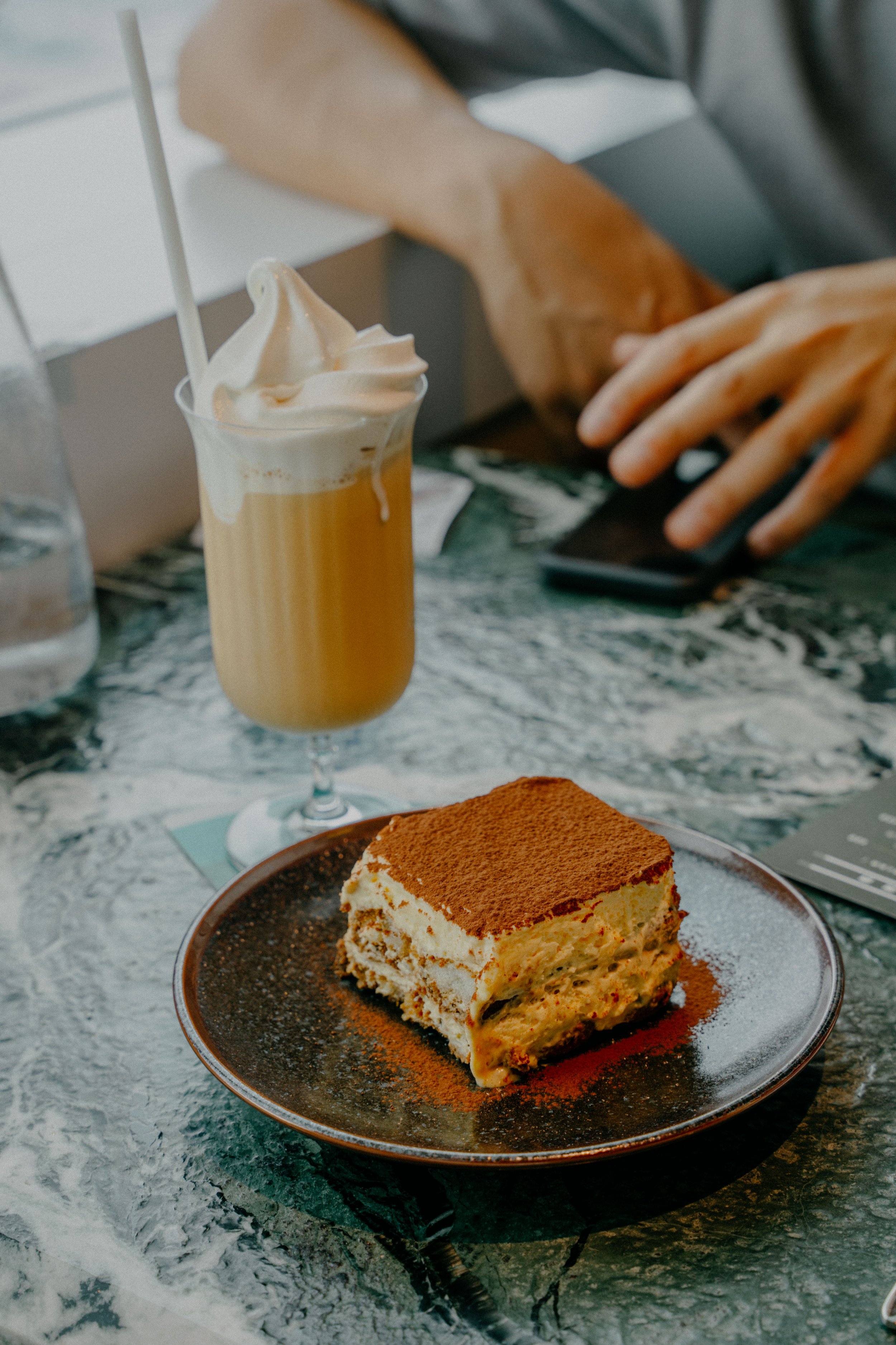 Tiramsu and Ice Cream Latte Float