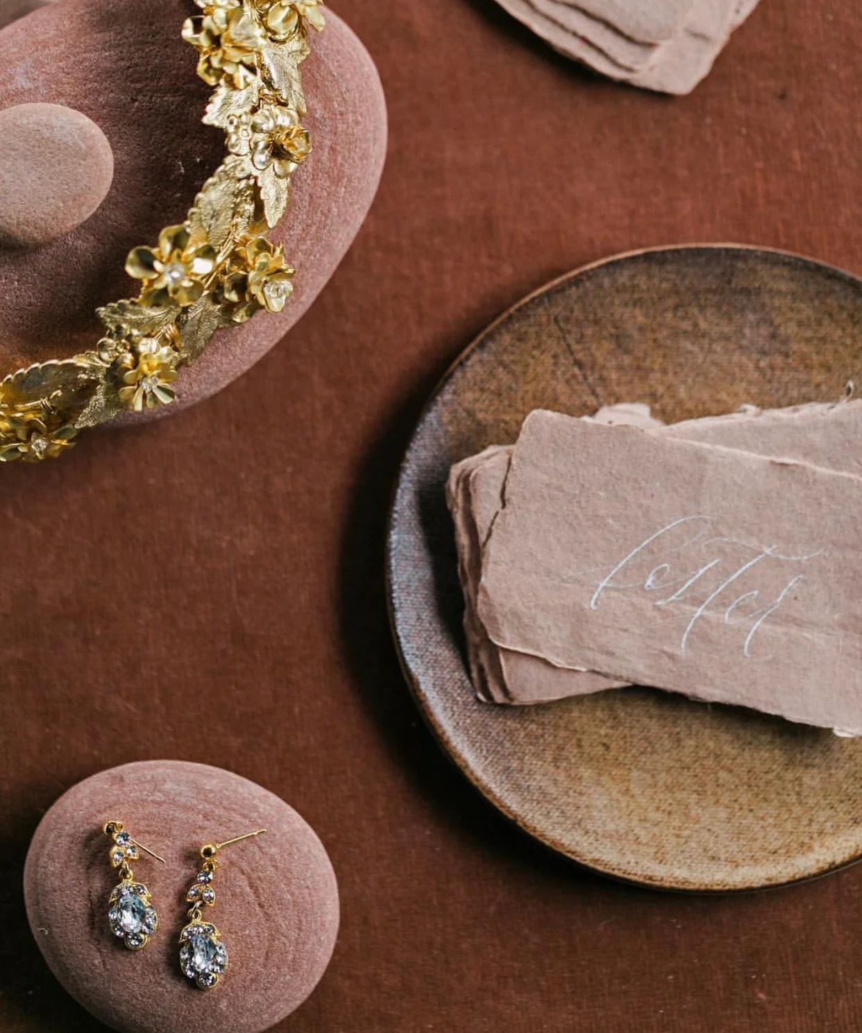 Source: Styling Surface , Jewelry , Paper , Calligraphy , Ceramic Dish