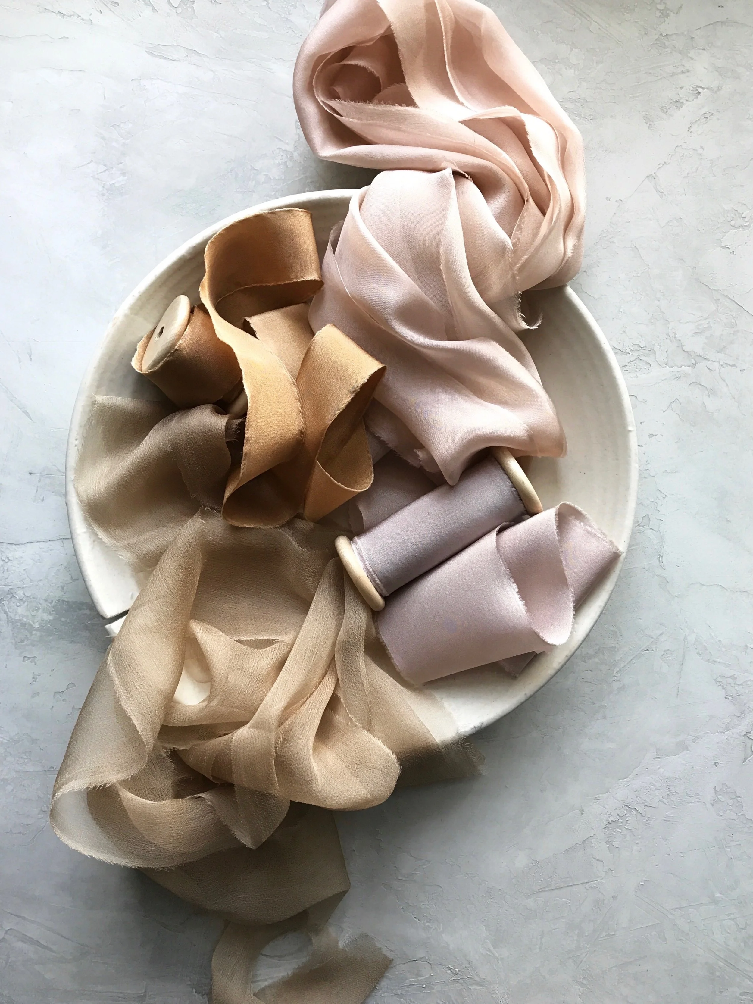 Source: Styling Surface , Ribbon , Ceramic Bowl