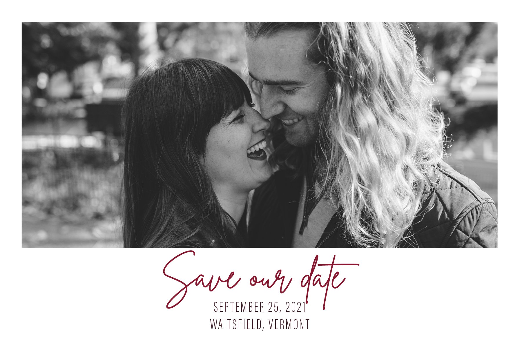 SAVE THE DATE - FRONT