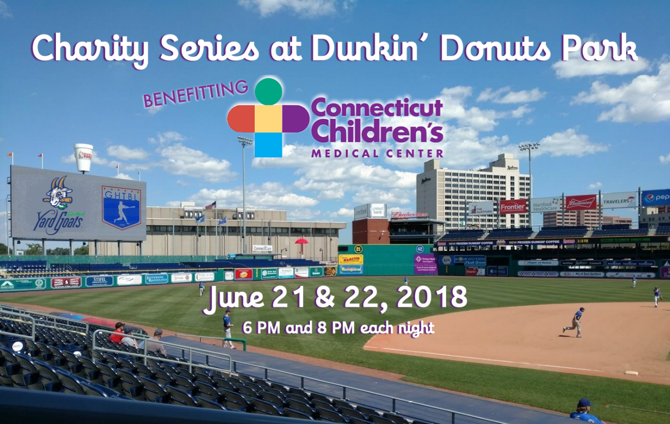 2018 Charity Series at Dunkin’ Donuts Park raised $4,500 for Connecticut Children’s Medical Center.