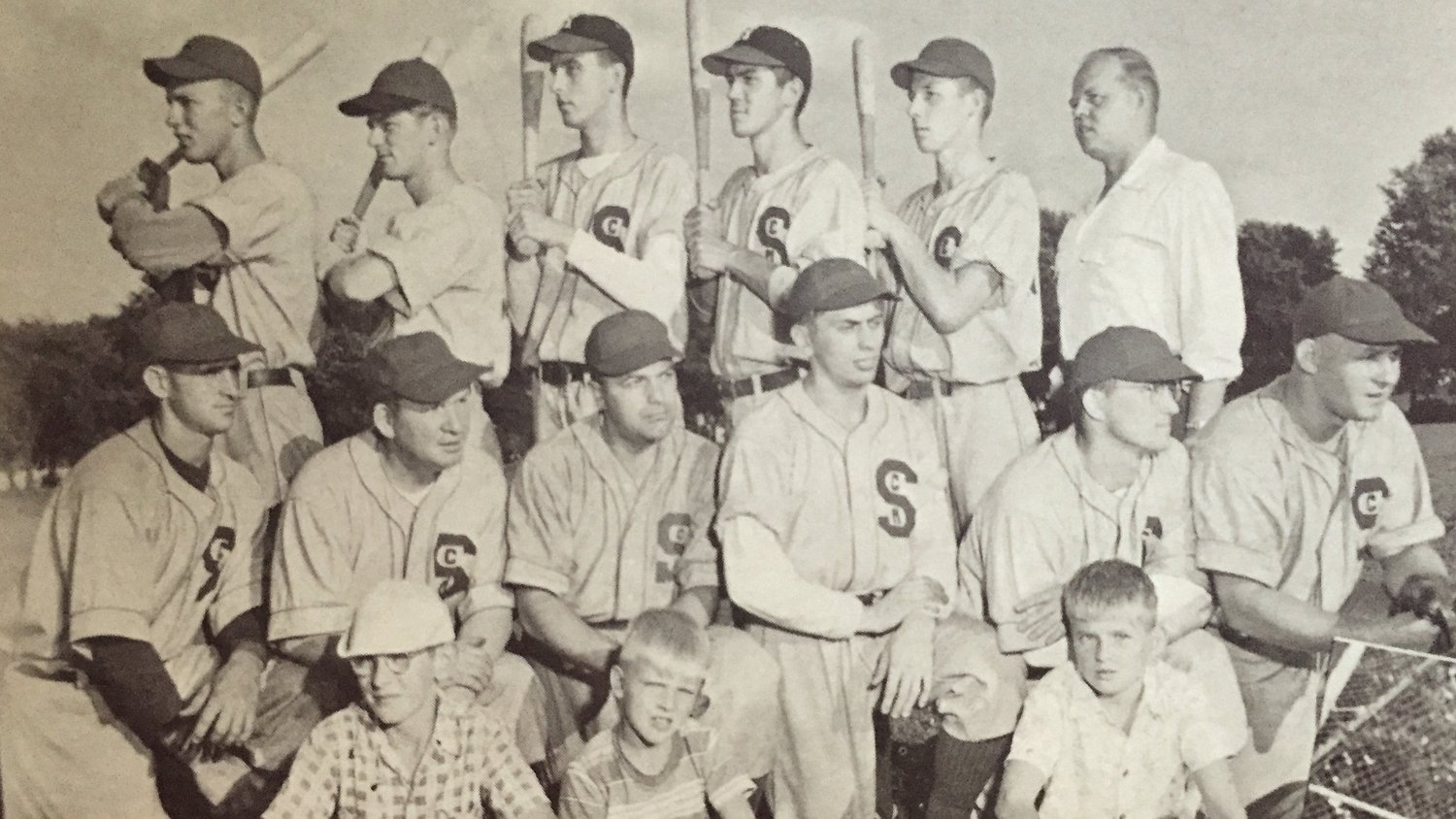 1951 St. Cyril's baseball club at Colt Park.