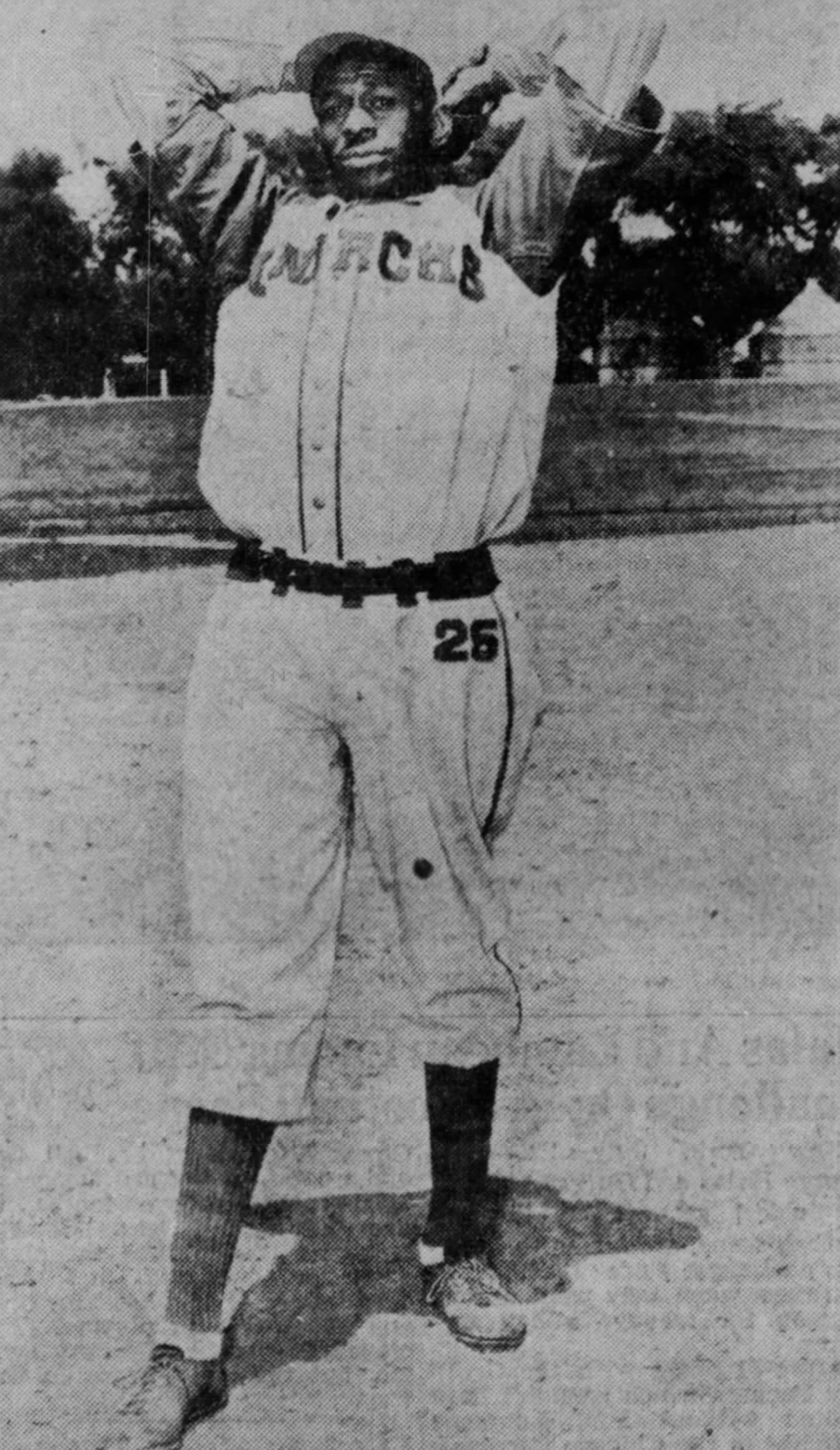 Satchel Paige, Kansas City Monarchs, 1943.