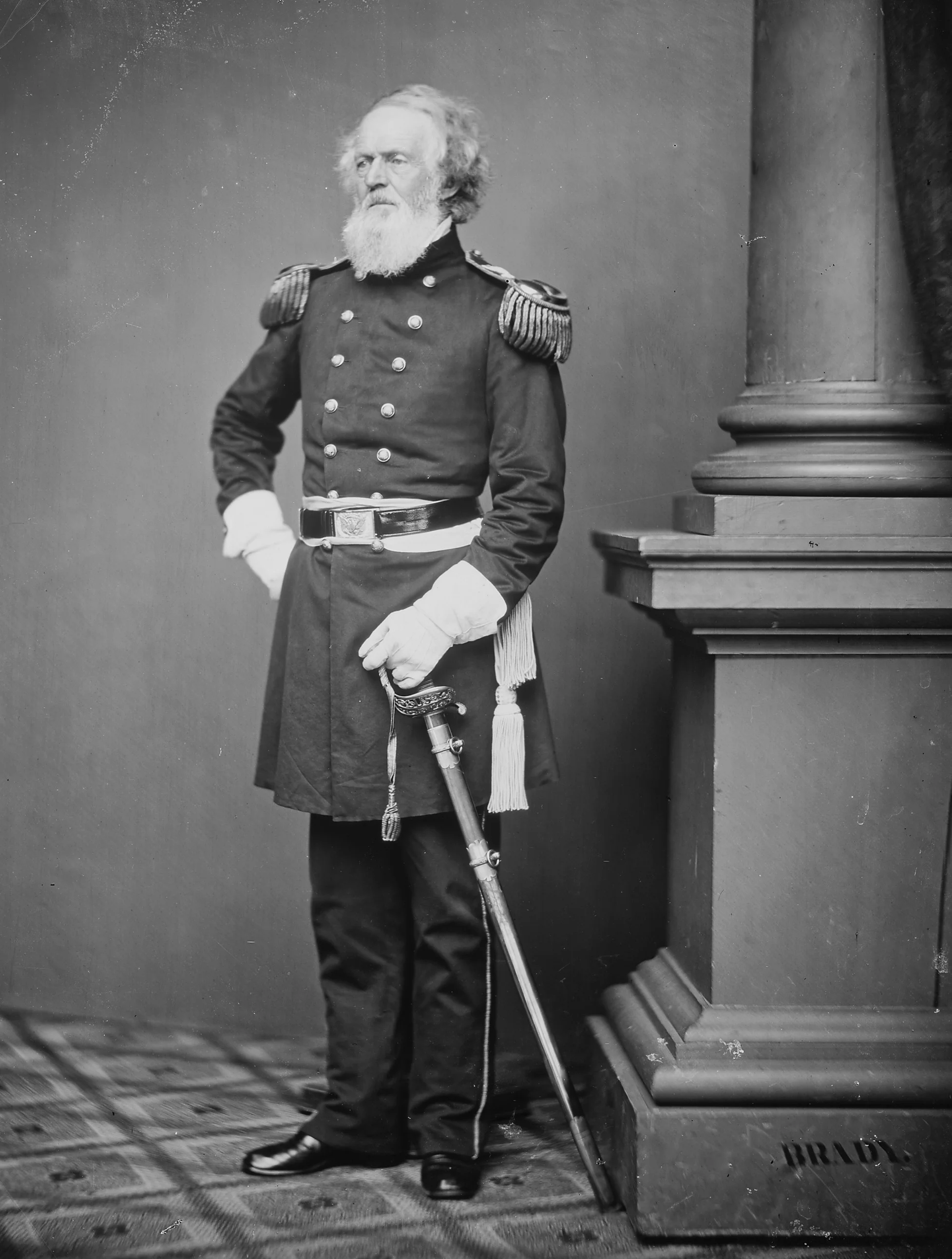 Col. Joseph K. F, Mansfield, 1870.