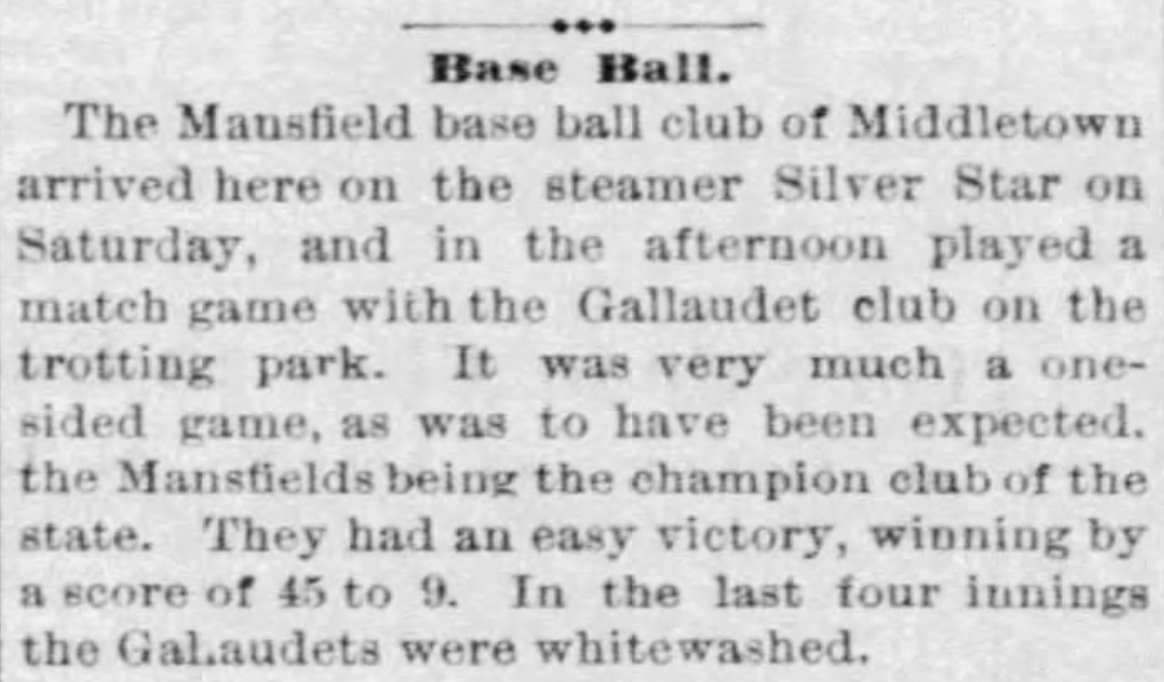 Hartford Courant excerpt, 1871.
