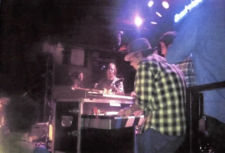 Barry Goldberg, Jonathan Wilson and Jackson Browne at the Troubadour.