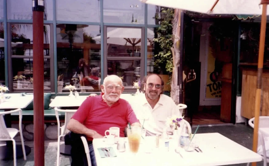 Barry Goldberg with mentor Jerry Wexler
