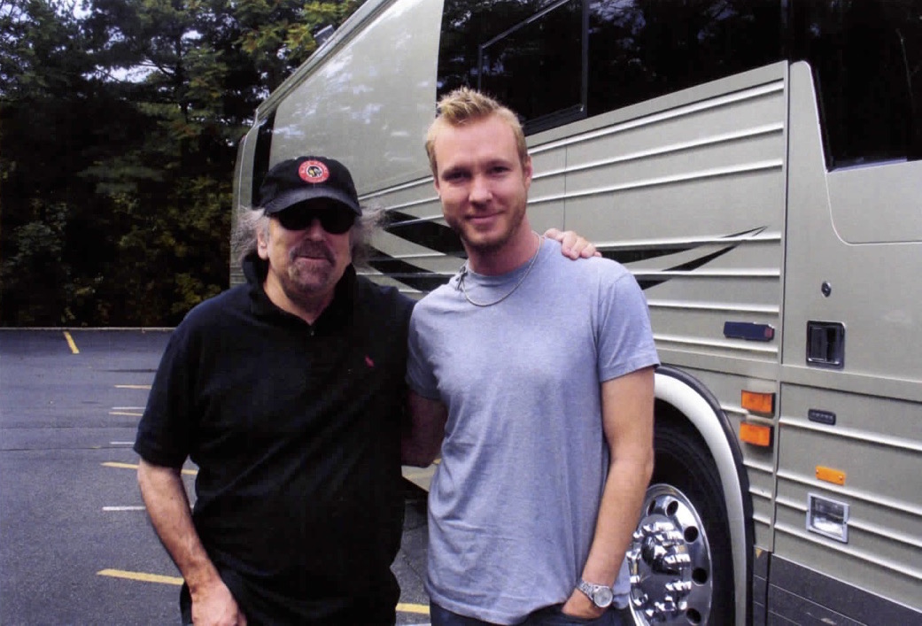 On the road with Kenny Wayne Shepherd.