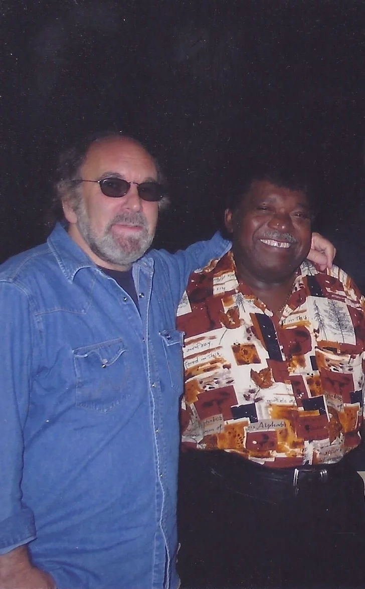 Barry Goldberg and Percy Sledge at the House of Blues, Los Angeles.