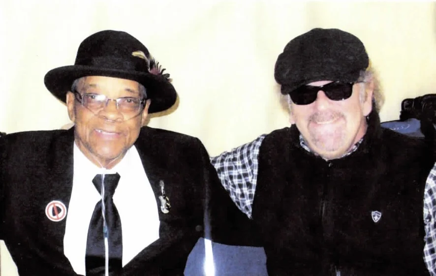 Barry Goldberg with Hubert Sumlin (Howlin' Wolf's Guitarist)