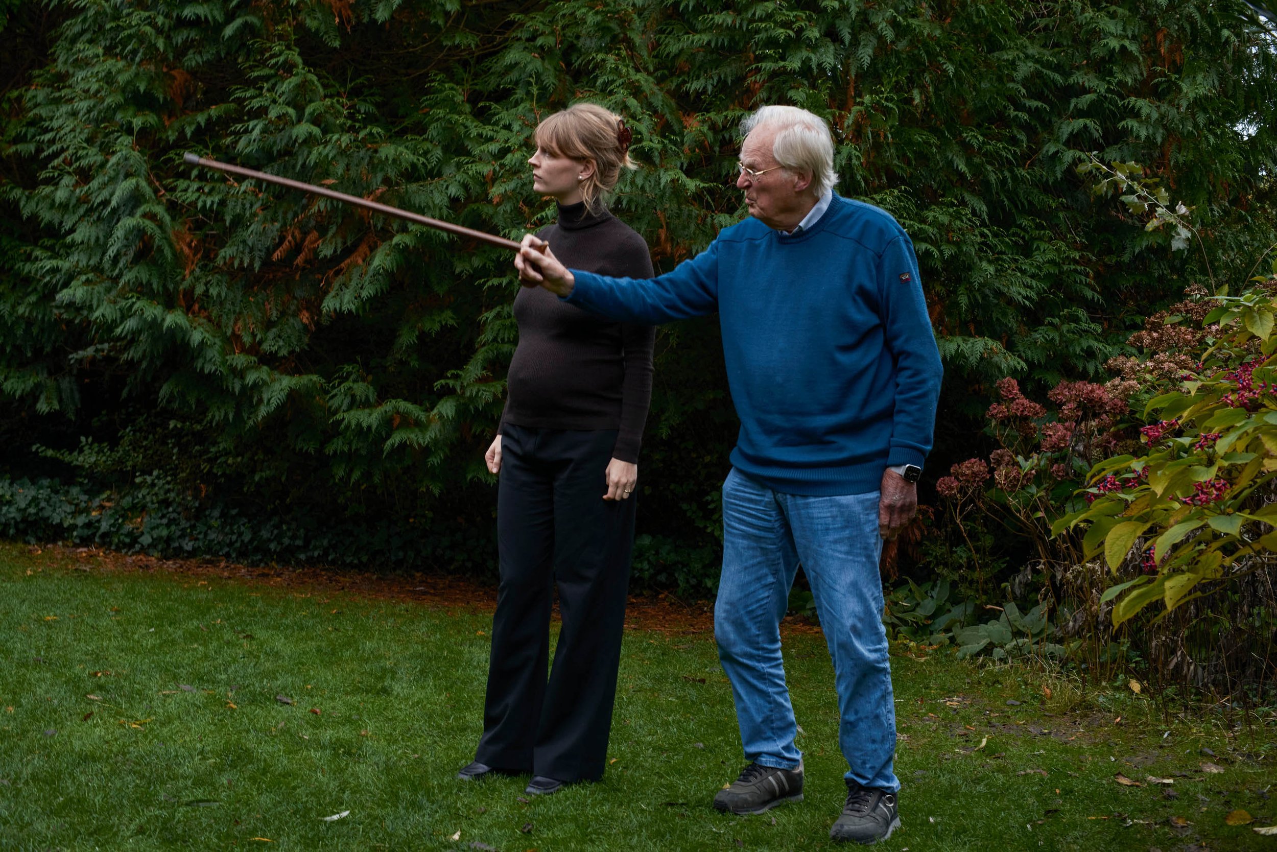  Katja vd Broeke - cinematographer portrayed at her Grandpa's where she has many precious memories. 