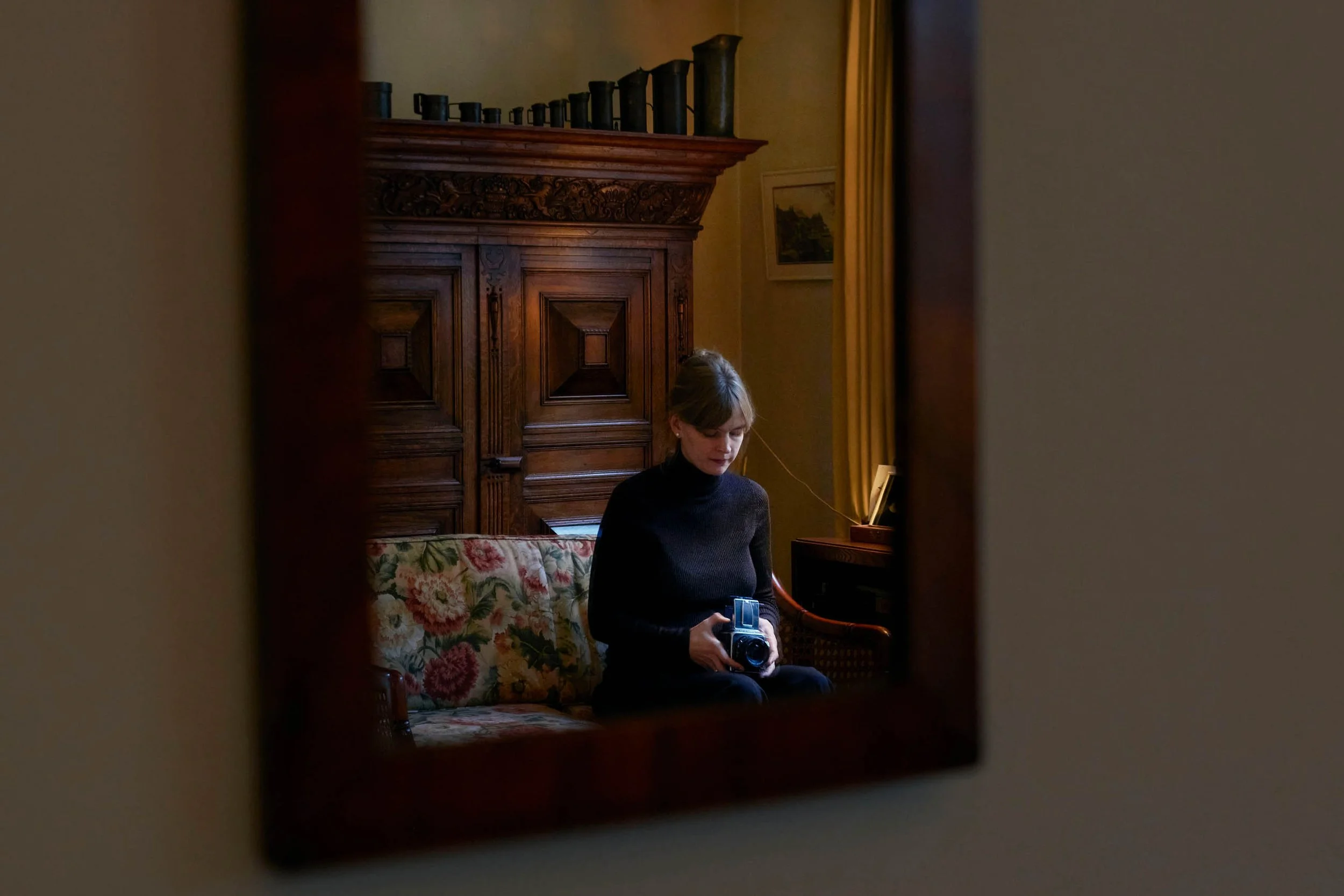  Katja vd Broeke - cinematographer portrayed at her Grandpa's where she has many precious memories. 