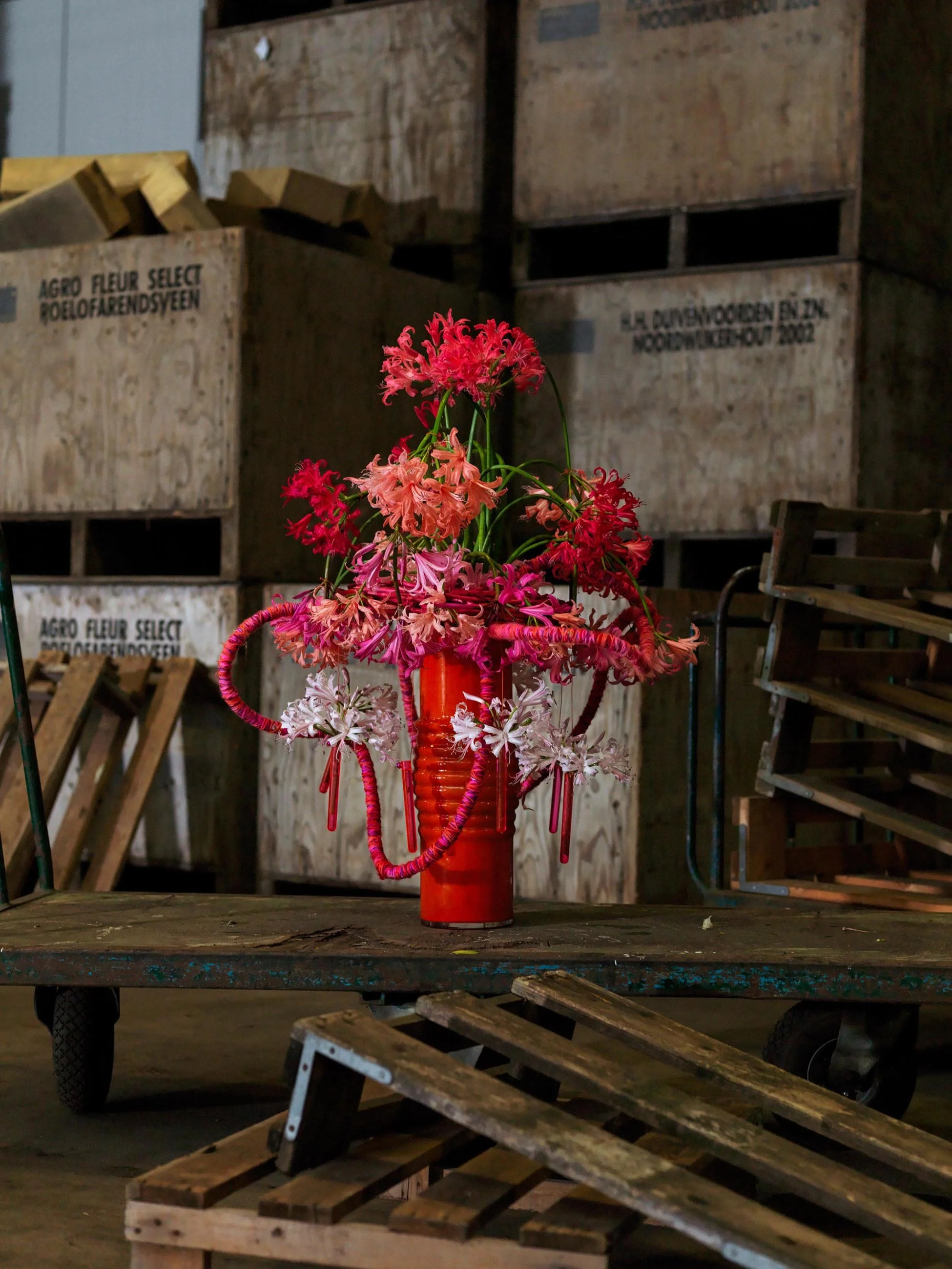  Bouquets made on location at Dutch flower growers 