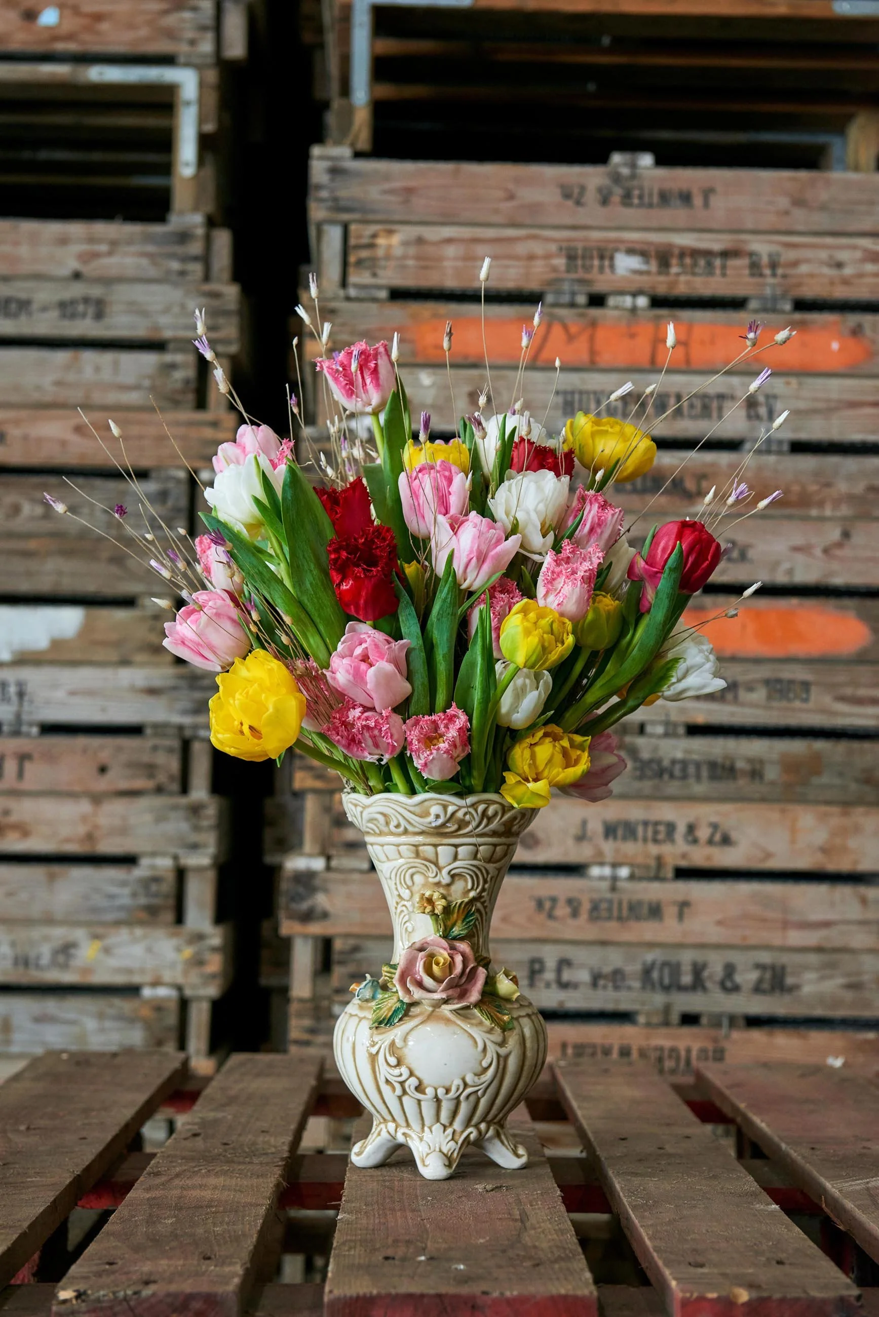  Bouquets made on location at Dutch flower growers 